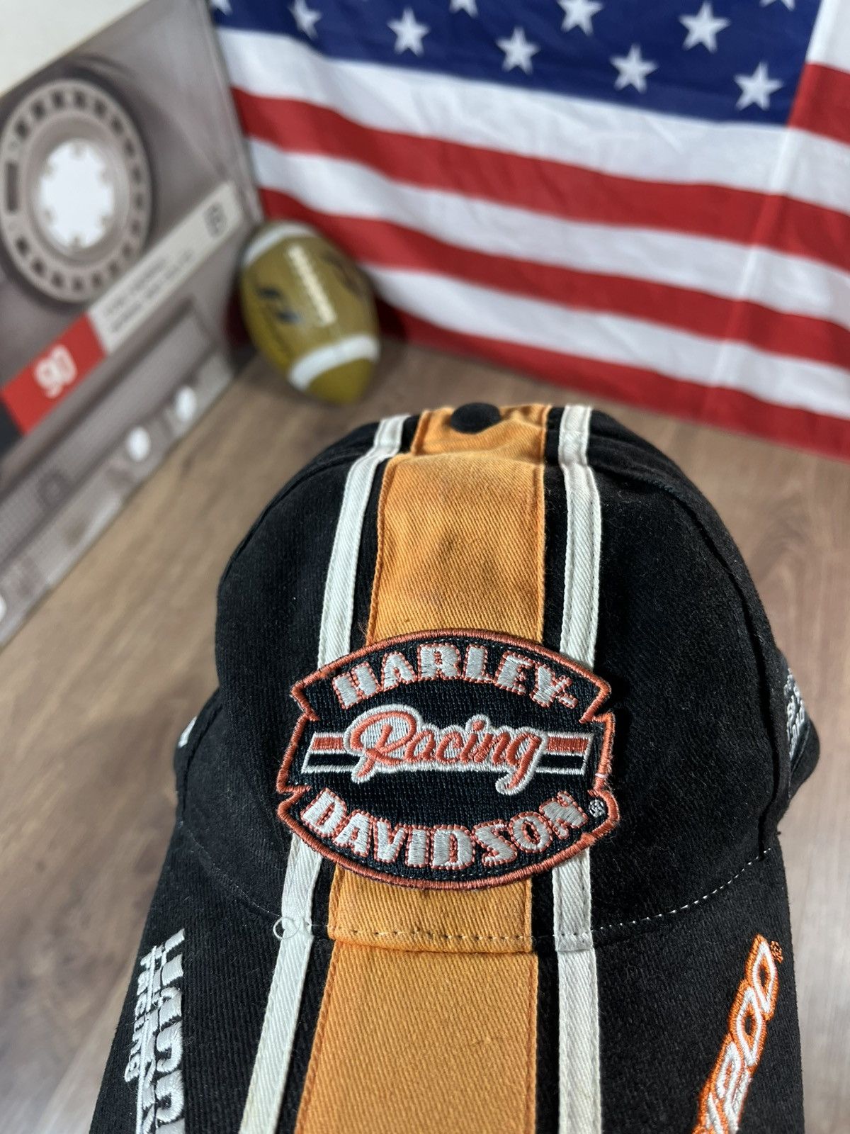 Harley Davidson Harley Davidson Motorcycles Racing Cap Size ONE SIZE - 4 Thumbnail