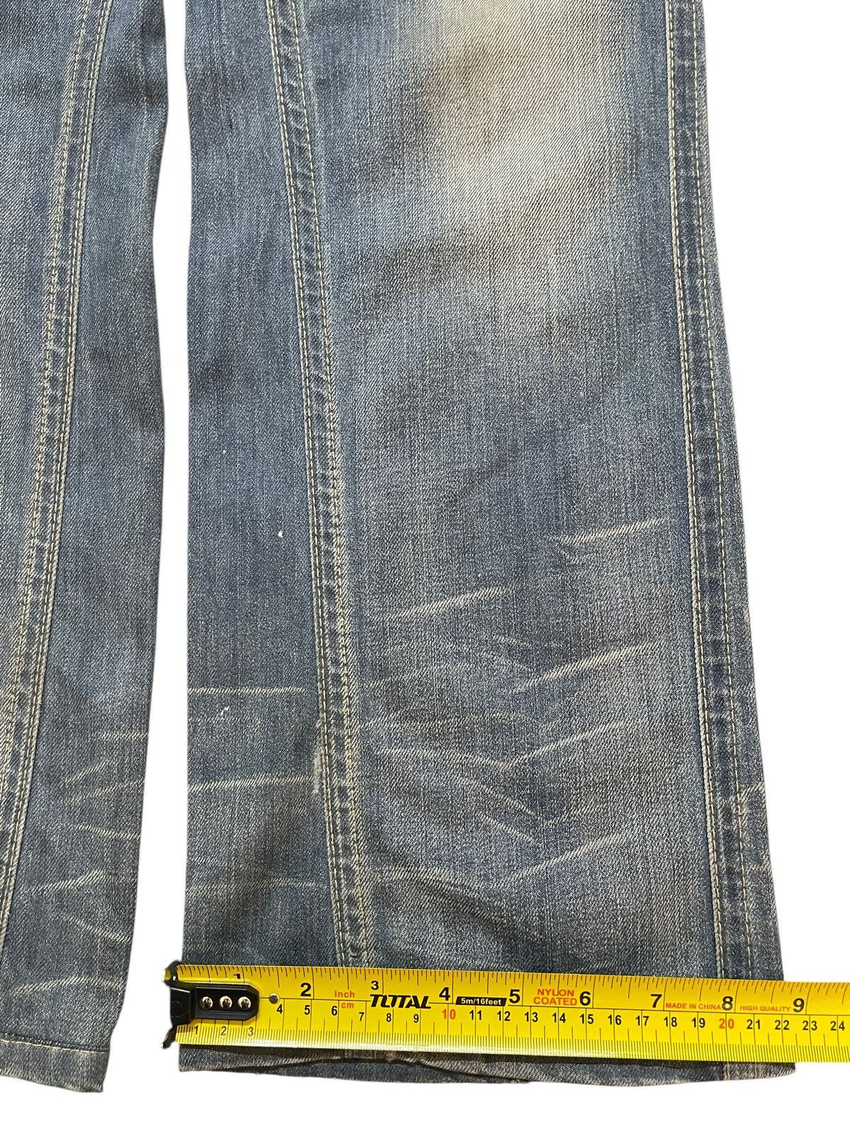 Replay Vintage Replay Blue Mud Wash Blue Faded Style Loose Jeans Size US 30 / EU 46 - 17 Thumbnail