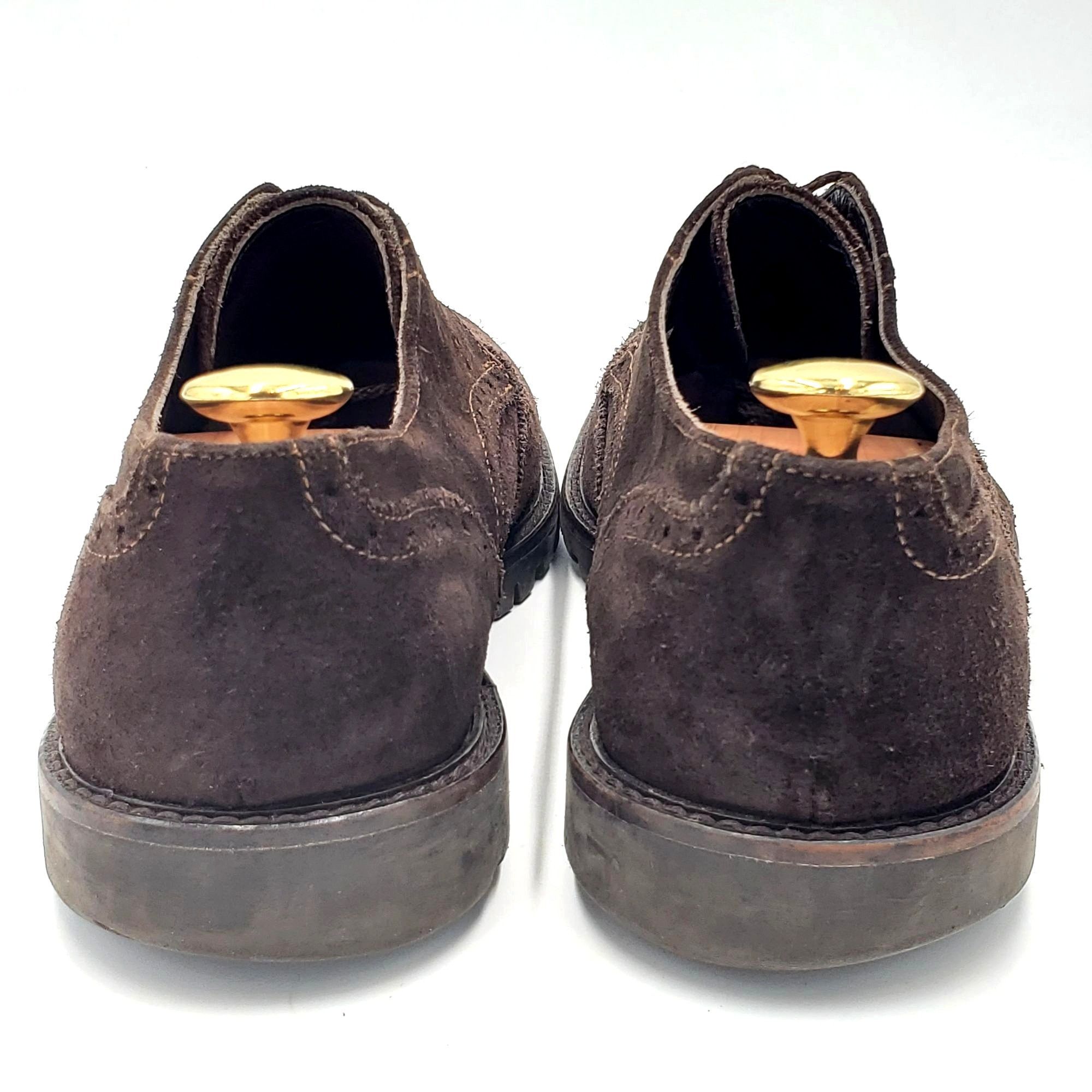 To Boot New York To Boot Adam Derrick Italy Men 11.5 Brown Suede Dress Shoes Size US 11.5 / EU 44-45 - 6 Thumbnail