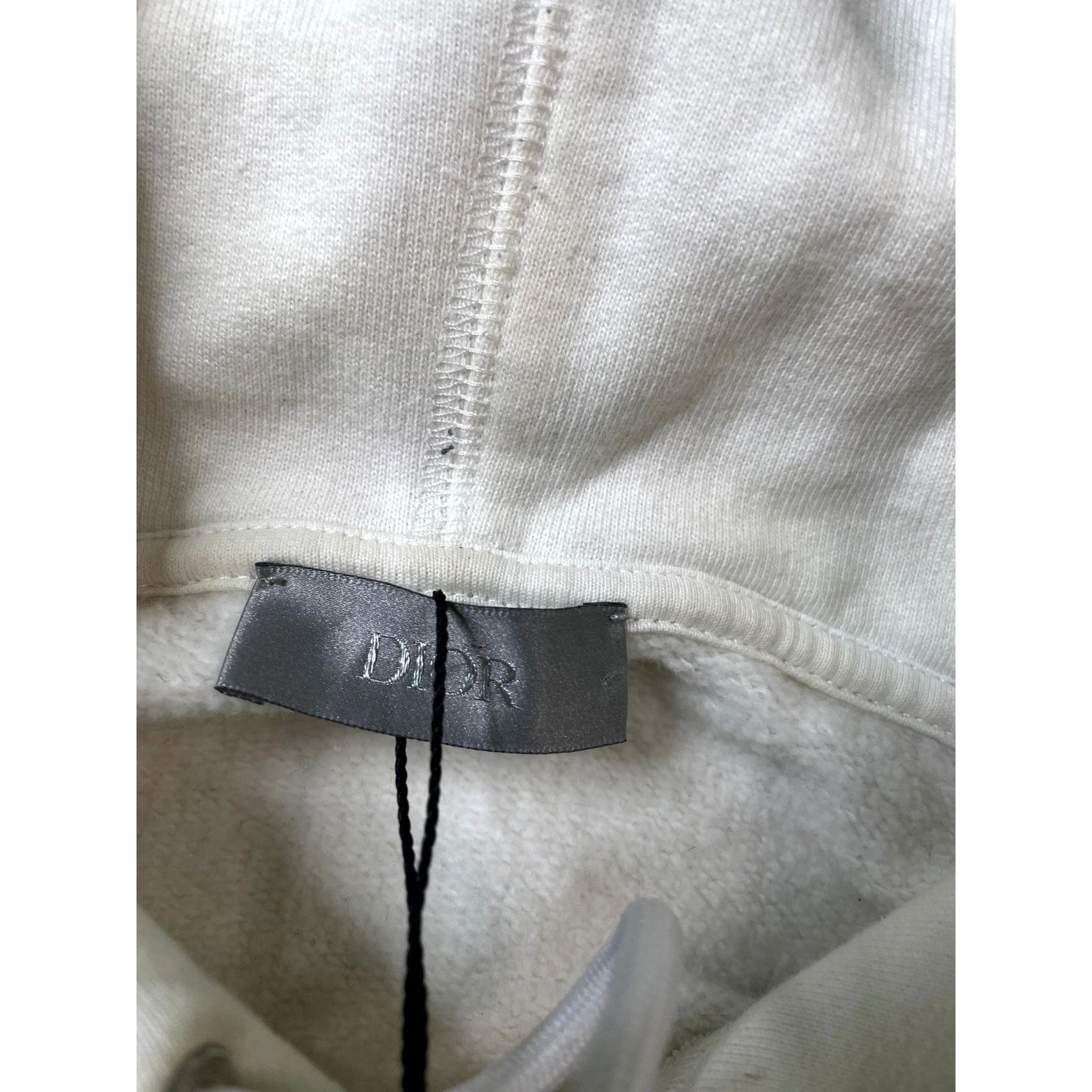 Dior Dior CD Logo White & Black Hoodie Size US XL / EU 56 / 4 - 3 Thumbnail