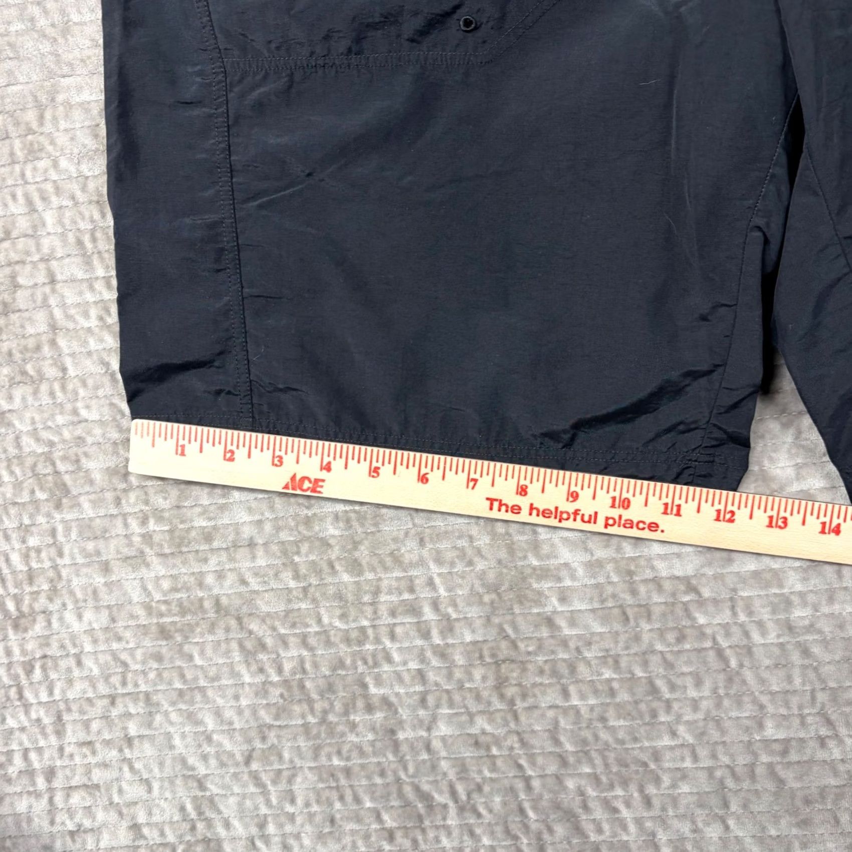 Lands' End VINTAGE Lands End Black 16W Board Shorts Womens 100% Nylon Quick Dry Drawstring Pockets Beach Summer Mens? Size 38" / US 16 / IT 52 - 4 Thumbnail