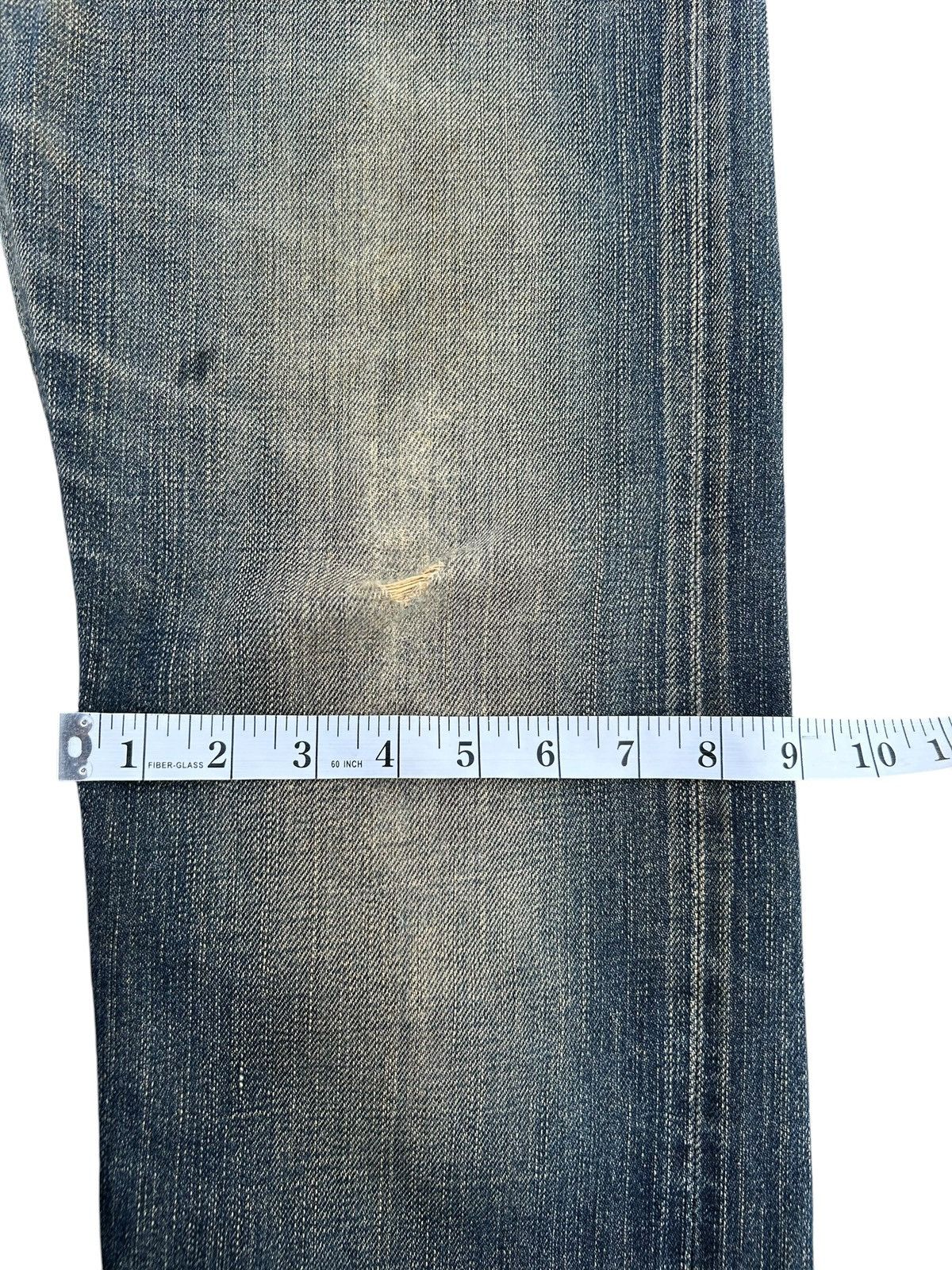 Kapital Vintage Edwin 505ZXX Selvedge Rusty Distressed Denim Jeans Size US 31 - 21 Thumbnail
