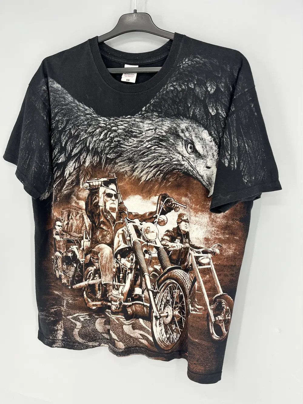 Band Tees Route 66 Jay’s Rook Eagle/ Motorcycle T Shirt Mens Size US XL / EU 56 / 4 - 6 Thumbnail