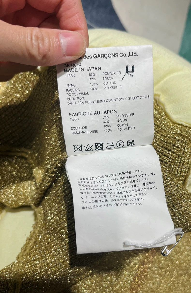 Comme des Garcons Comme Des Garcons Main line pullover deconstructed gold wi Size S / US 4 / IT 40 - 9 Thumbnail