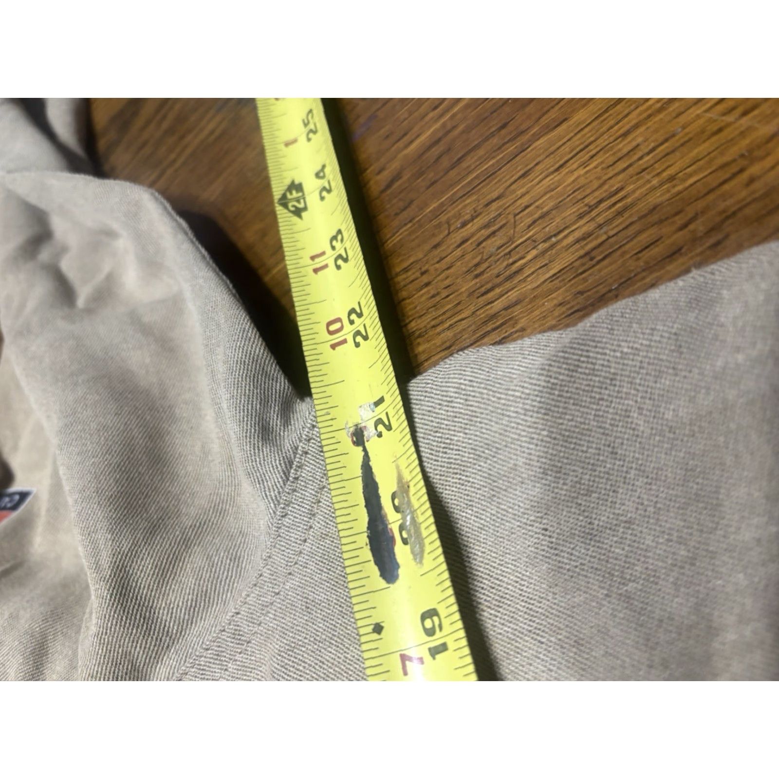 Vintage Tecgen FR Shirt Button Down Long Sleeve Flame Resistant Men’s Small Beige Size US S / EU 44-46 / 1 - 3 Thumbnail