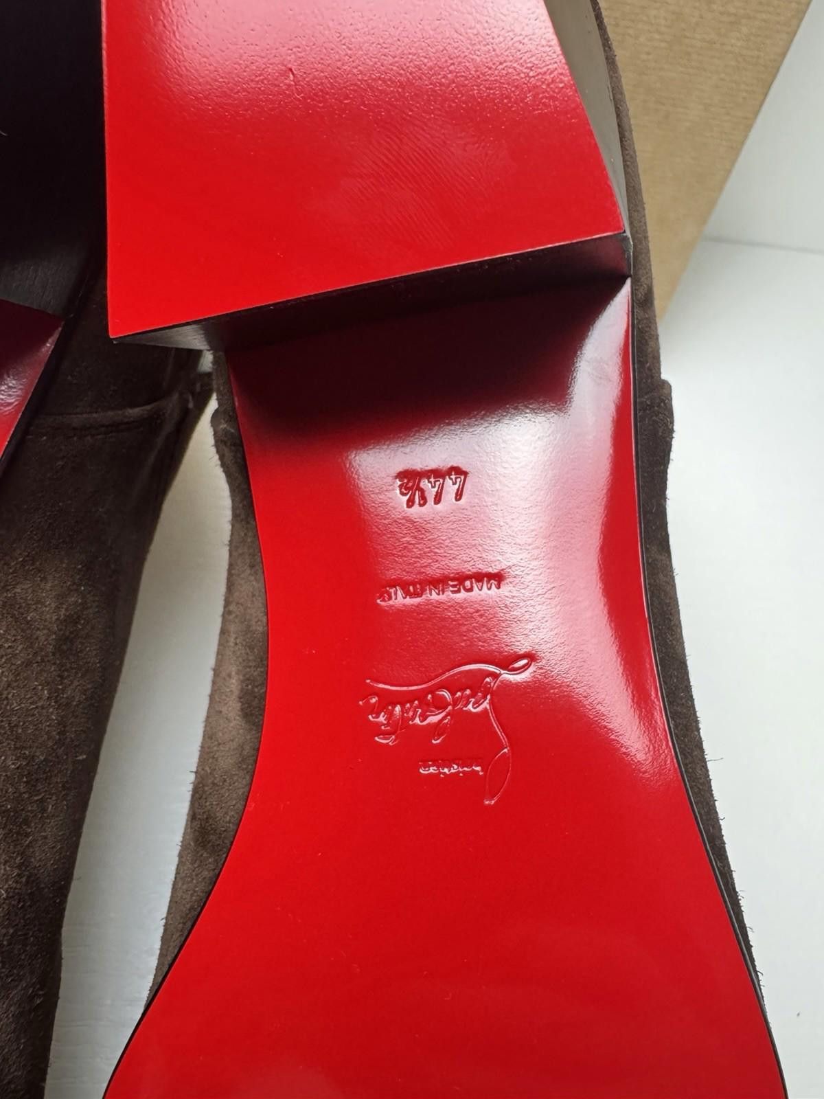 Christian Louboutin Christian Louboutin Rosalio Jodhpur Boots Suede Men’s 44.5 Size US 11.5 / EU 44-45 - 8 Thumbnail