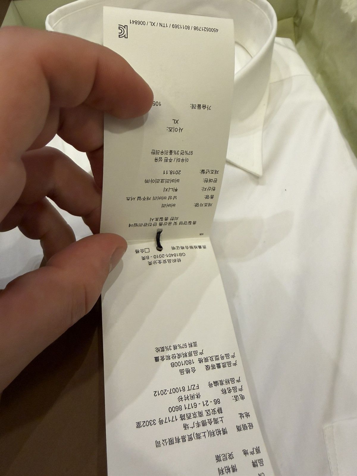 Burberry Burberry TB Button Up Shirt Size US XL / EU 56 / 4 - 4 Thumbnail