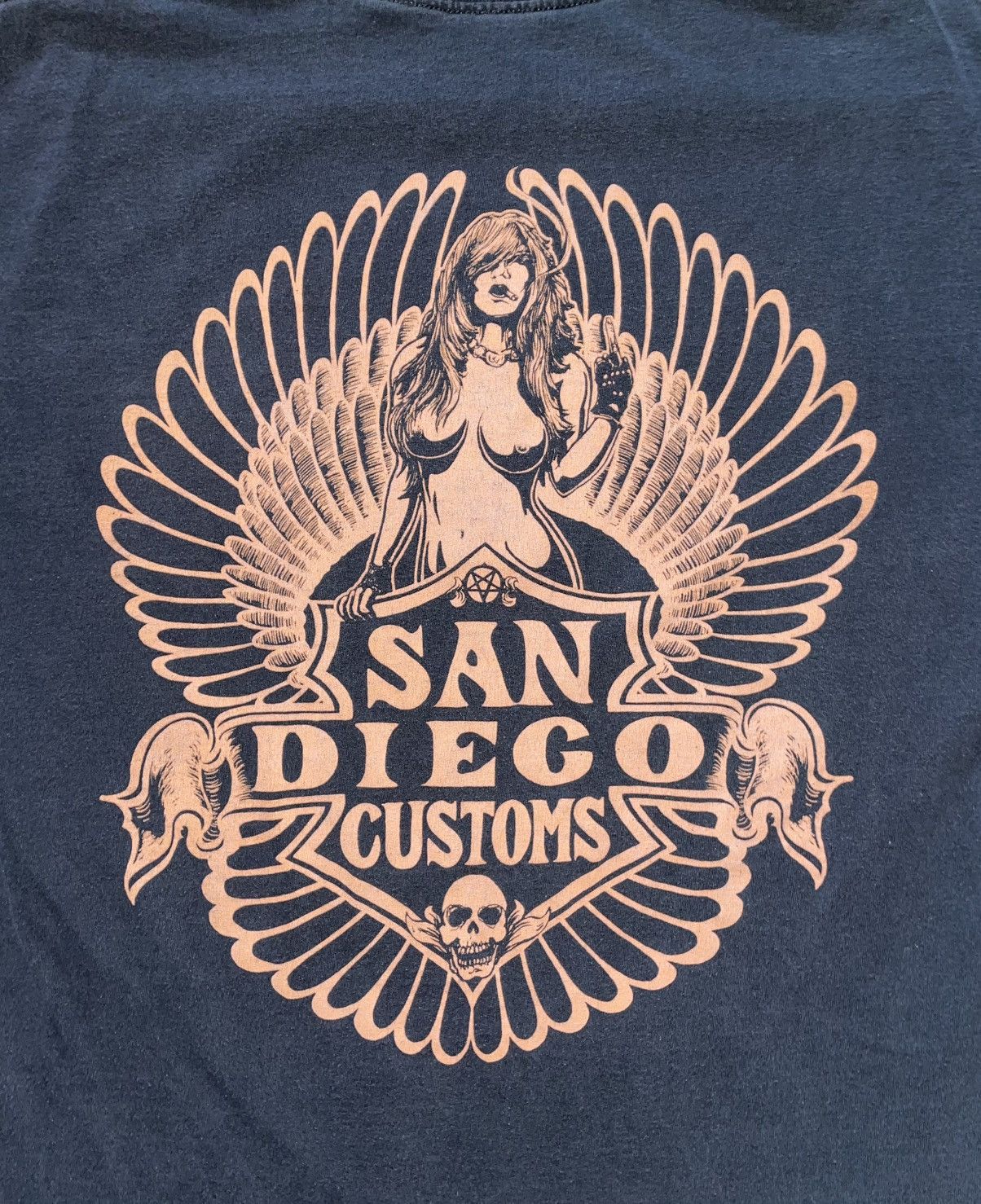 Harley Davidson San Diego Customs Biker T-Shirt Size US L / EU 52-54 / 3 - 5 Thumbnail