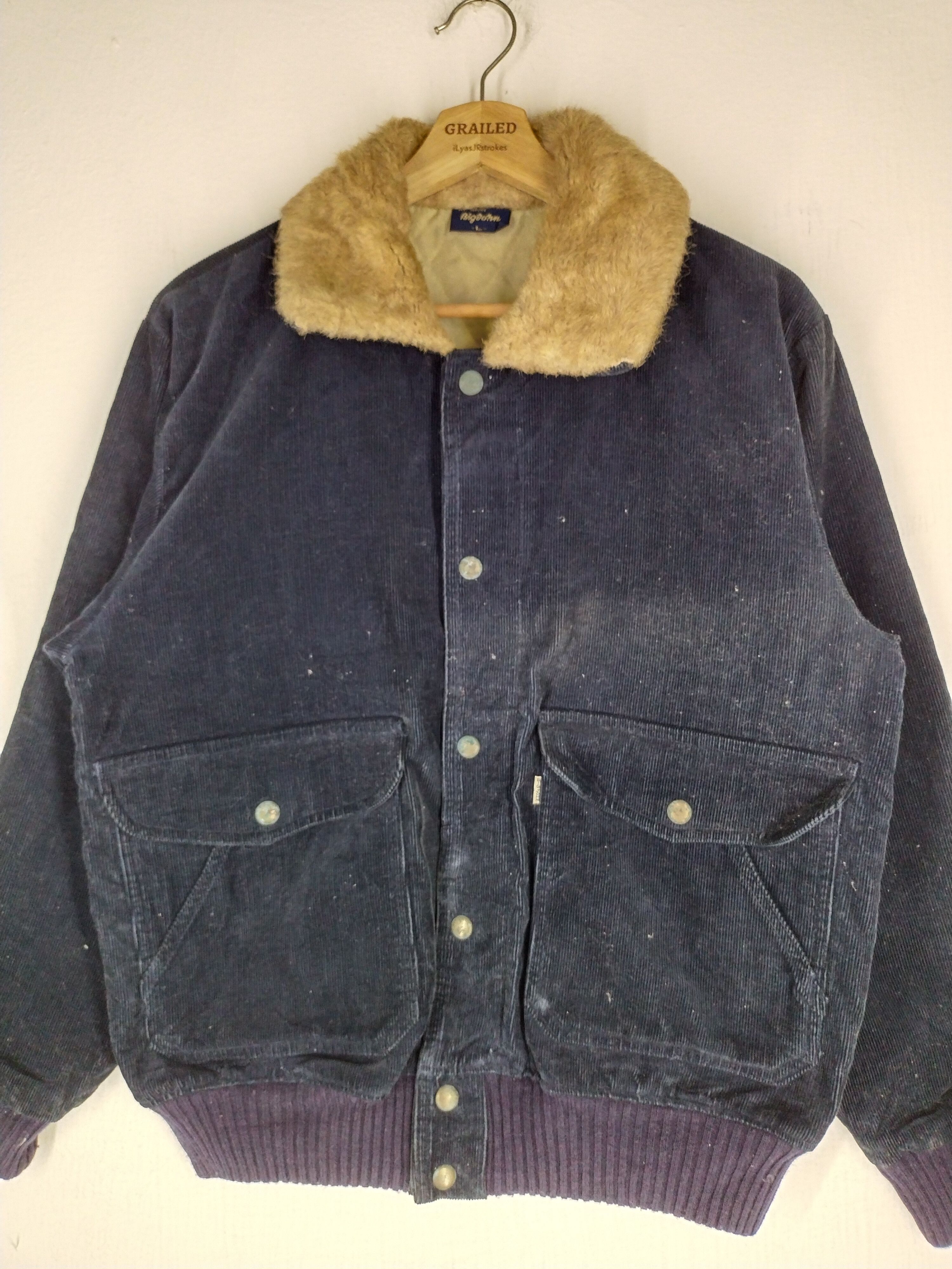 Big John Vintage Big John 90's Men's Corduroy Sports Jacket Size US L / EU 52-54 / 3 - 2 Thumbnail