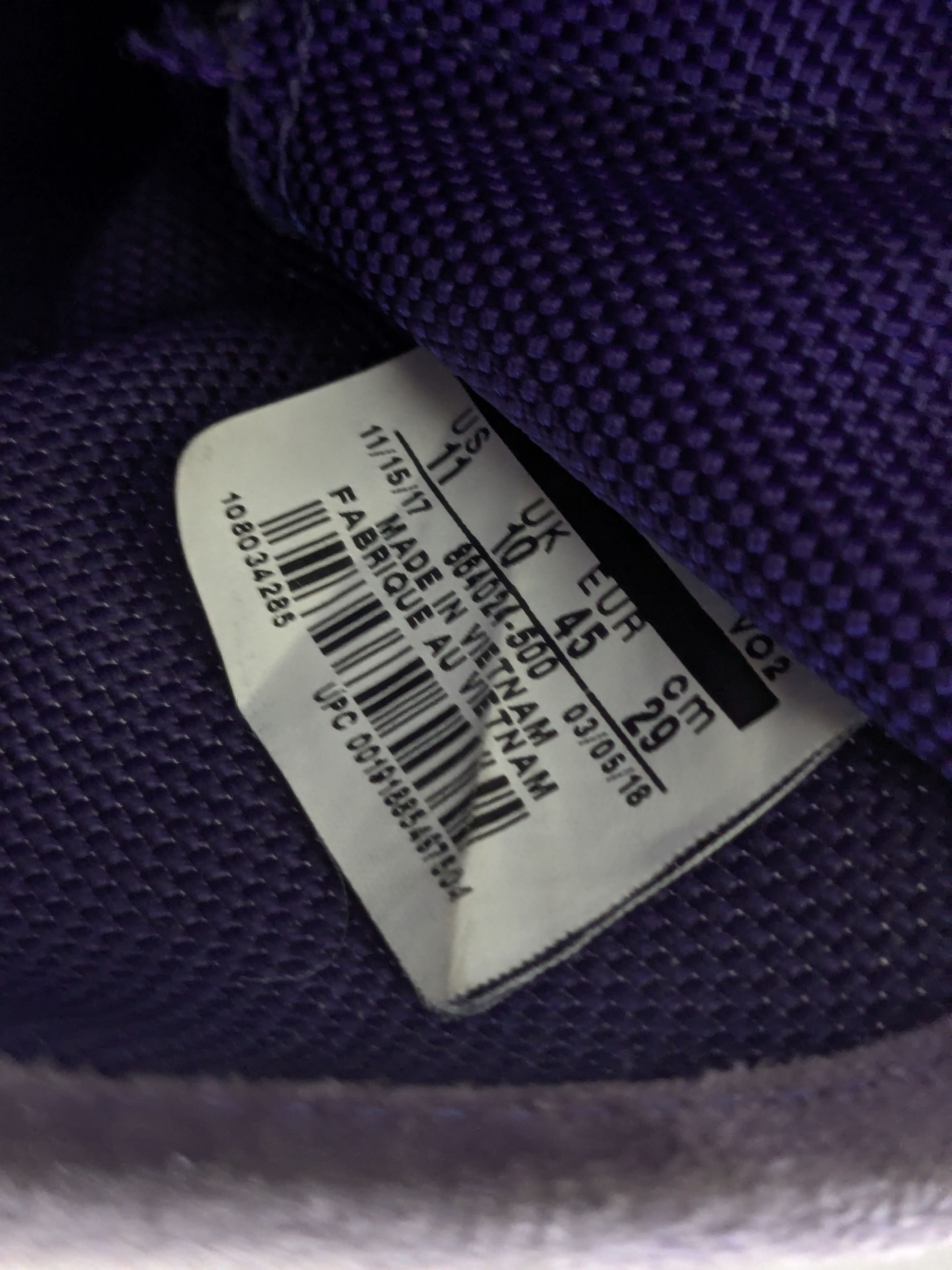 Nike Nike Air SF Air Force 1 High Court Purple 864024-500 Suede Size US 11 / EU 44 - 11 Thumbnail