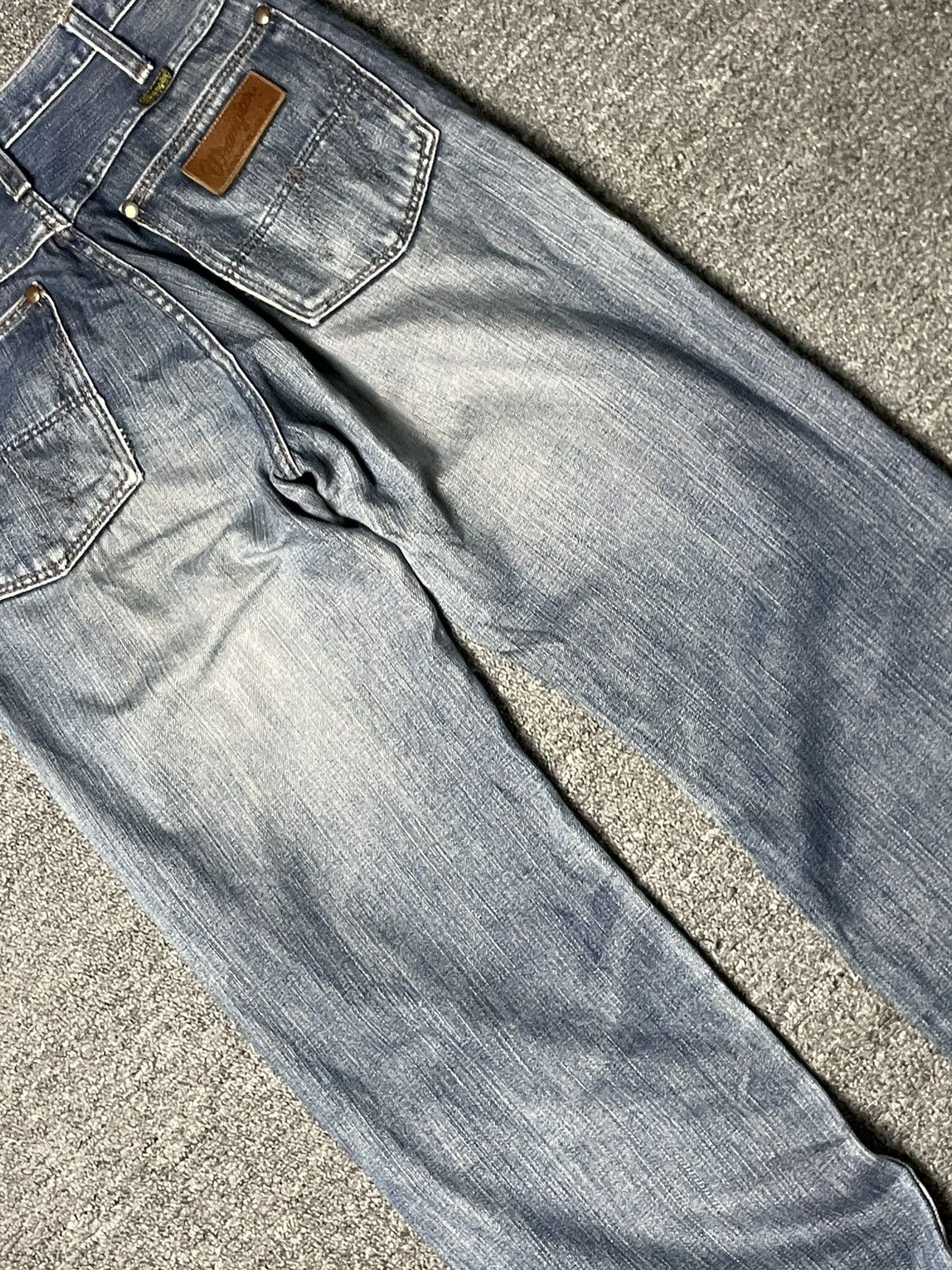 Japanese Brand × Vintage × Wrangler Vintage WRANGLER Relaxed Straight Jeans (91) Size US 28 / EU 44 - 16 Thumbnail
