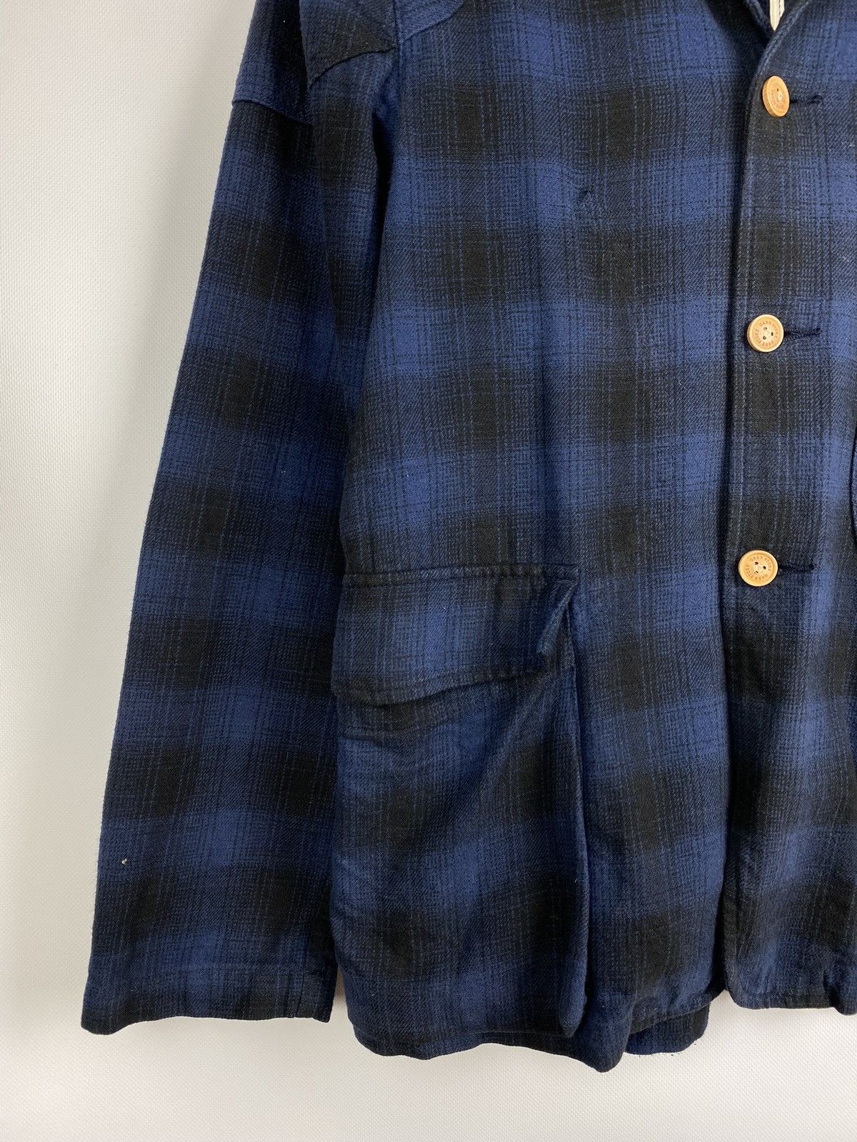 Garbstore × Japanese Brand Garbstore checked workwear Japanese style blazer jacket Size US M / EU 48-50 / 2 - 7 Thumbnail