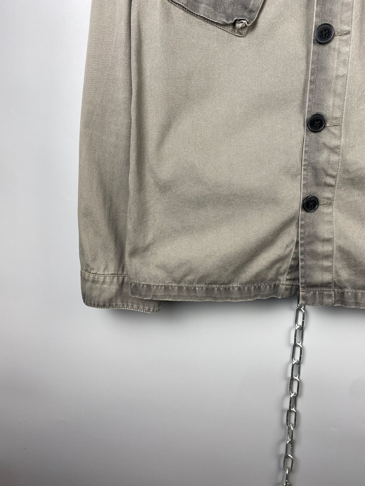 Allsaints All Saints Mens Garment Dyed Mason Overshirt Jacket Size US M / EU 48-50 / 2 - 6 Thumbnail