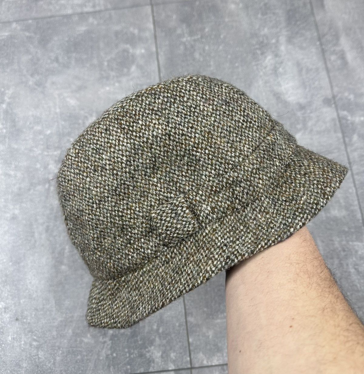 Harris Tweed Vintage Retro Harris Tweed Cap Hats Size ONE SIZE - 11 Thumbnail