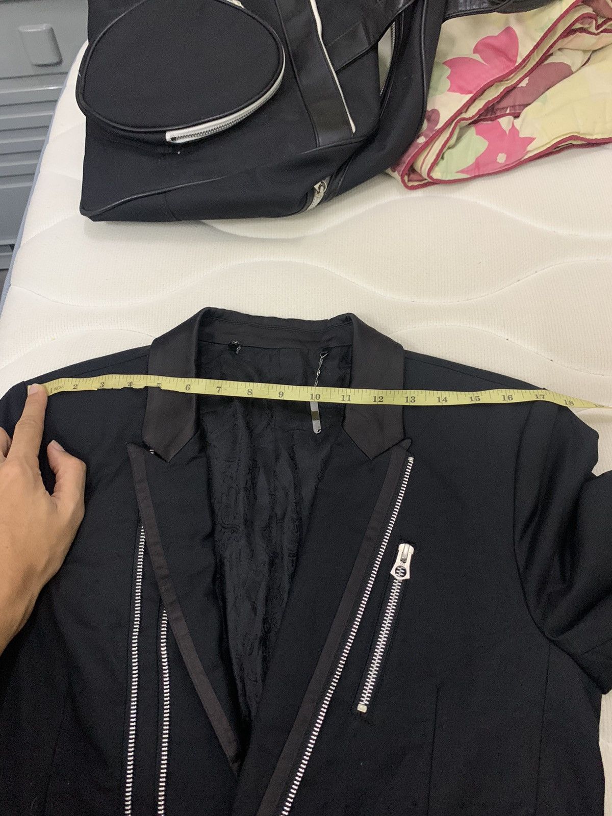 Civarize Zipper Slim Fit Blazer