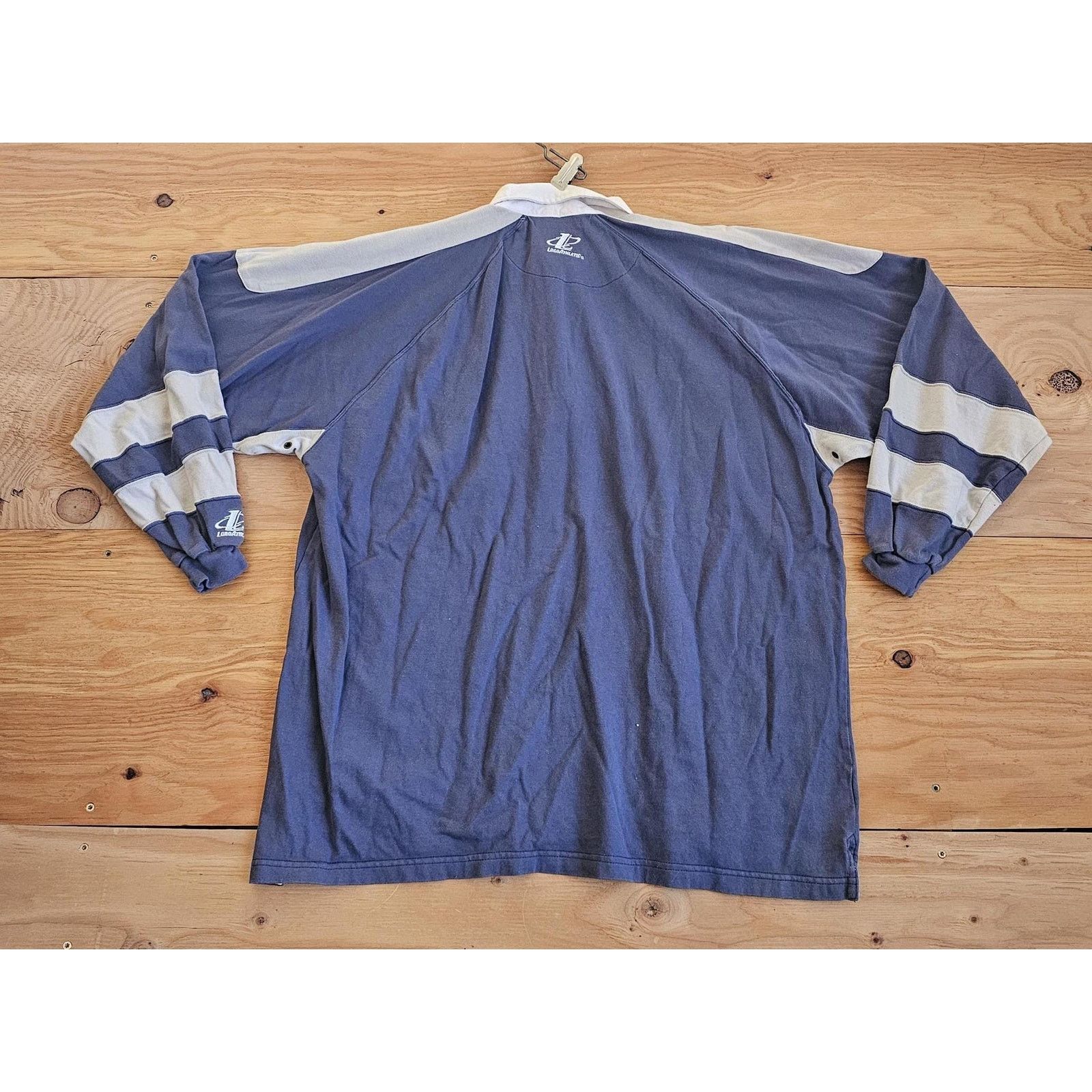 Logo Athletic Dallas Cowboys Super Bowl XXX 30 Rugby Shirt Sz XL Blue Size US XL / EU 56 / 4 - 3 Thumbnail