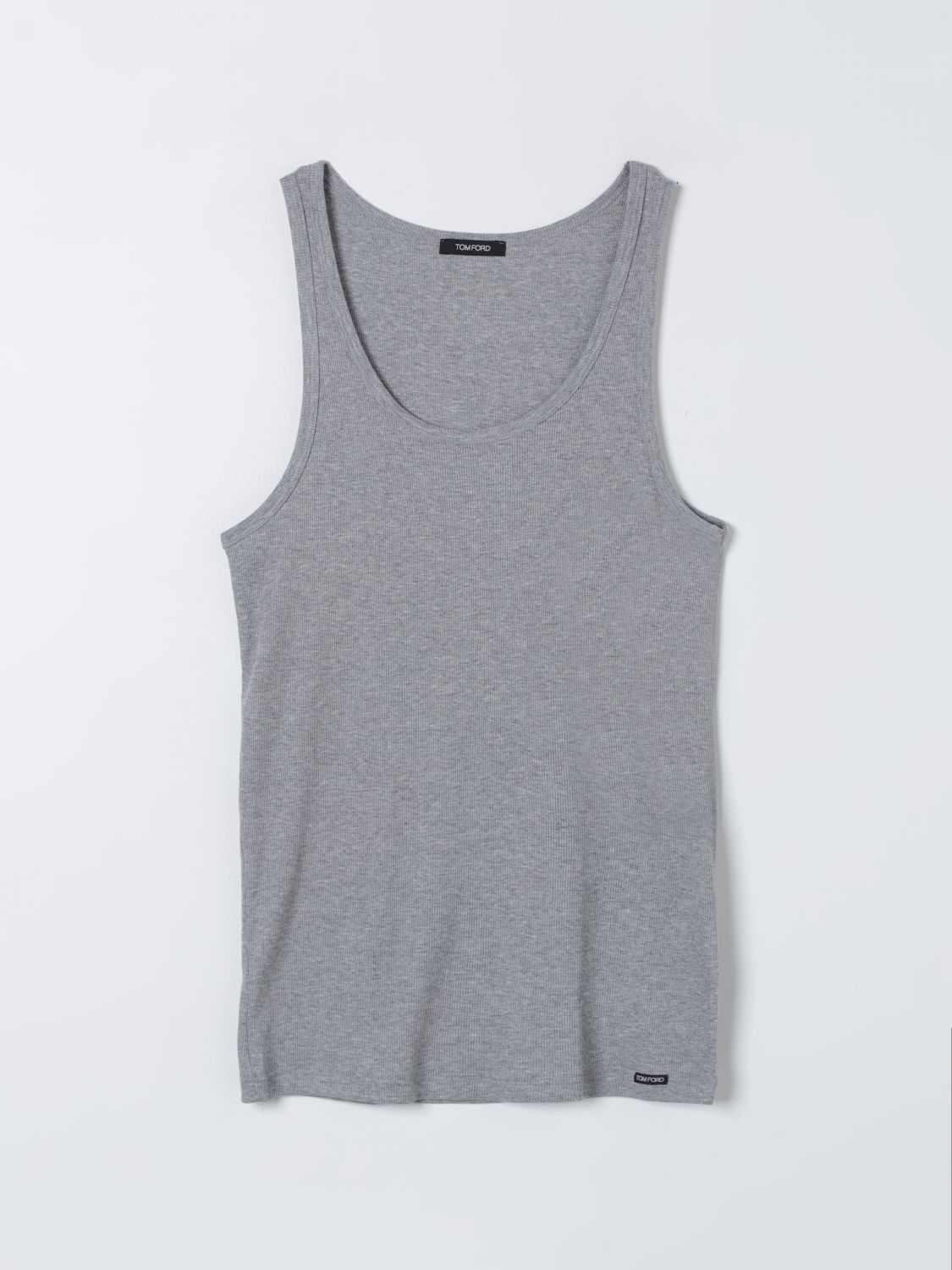 image of Tom Ford Tank Top Men Grey (Size Small)