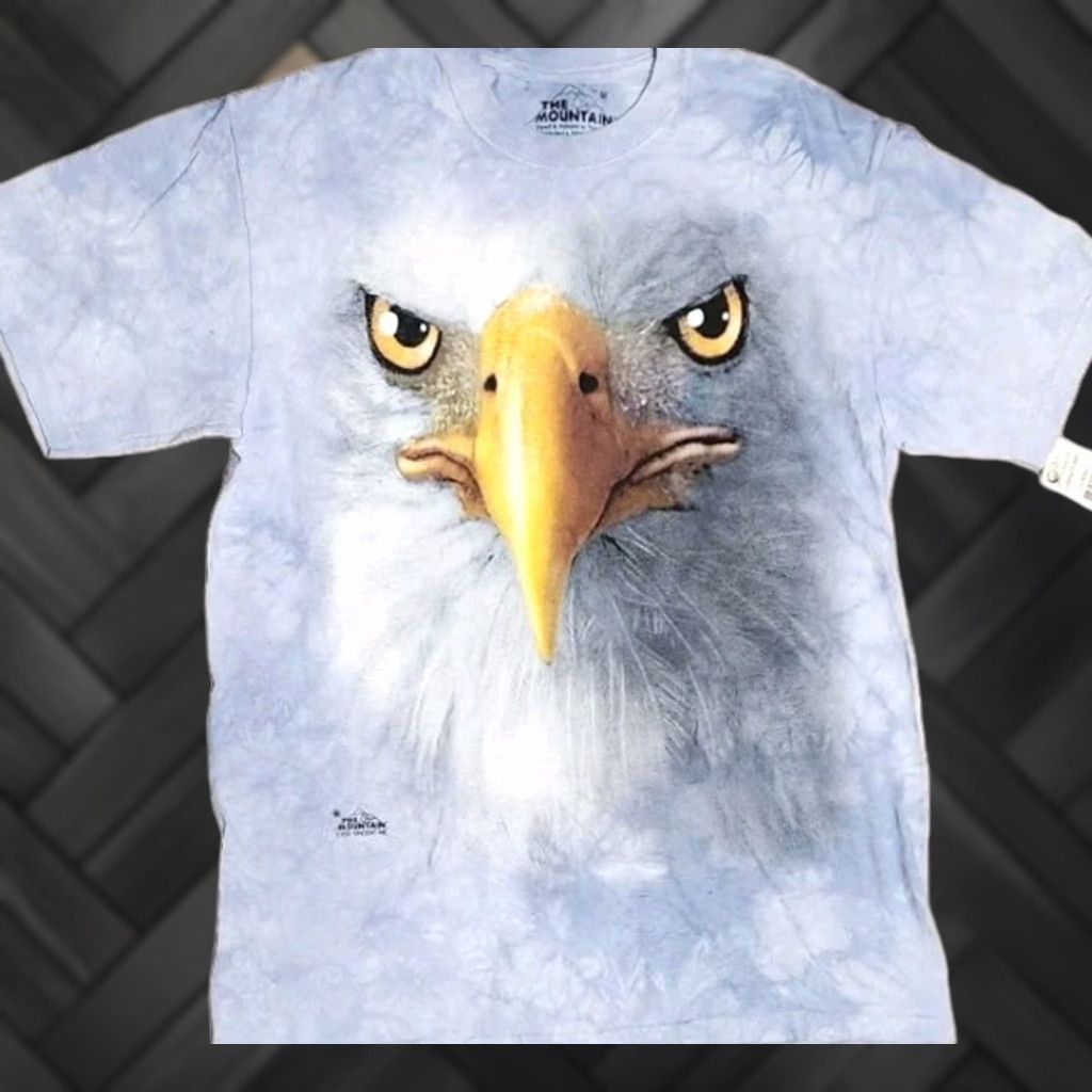 The Mountain VINTAGE The Mountain Eagle New T Shirt Men’s M Medium Tie Dye Blue NWT 2011 Size US M / EU 48-50 / 2 - 1 Thumbnail