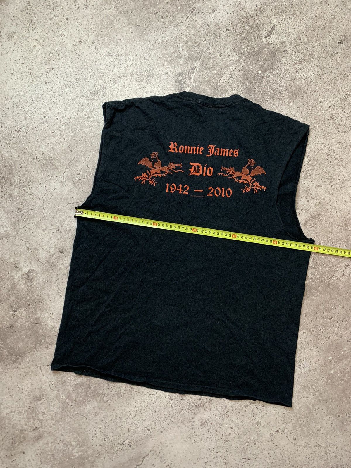 Band Tees Vintage 2012 Dio Ronnie James Dio RIP Tee (Pink Floyd ACDC) Size US XL / EU 56 / 4 - 4 Thumbnail