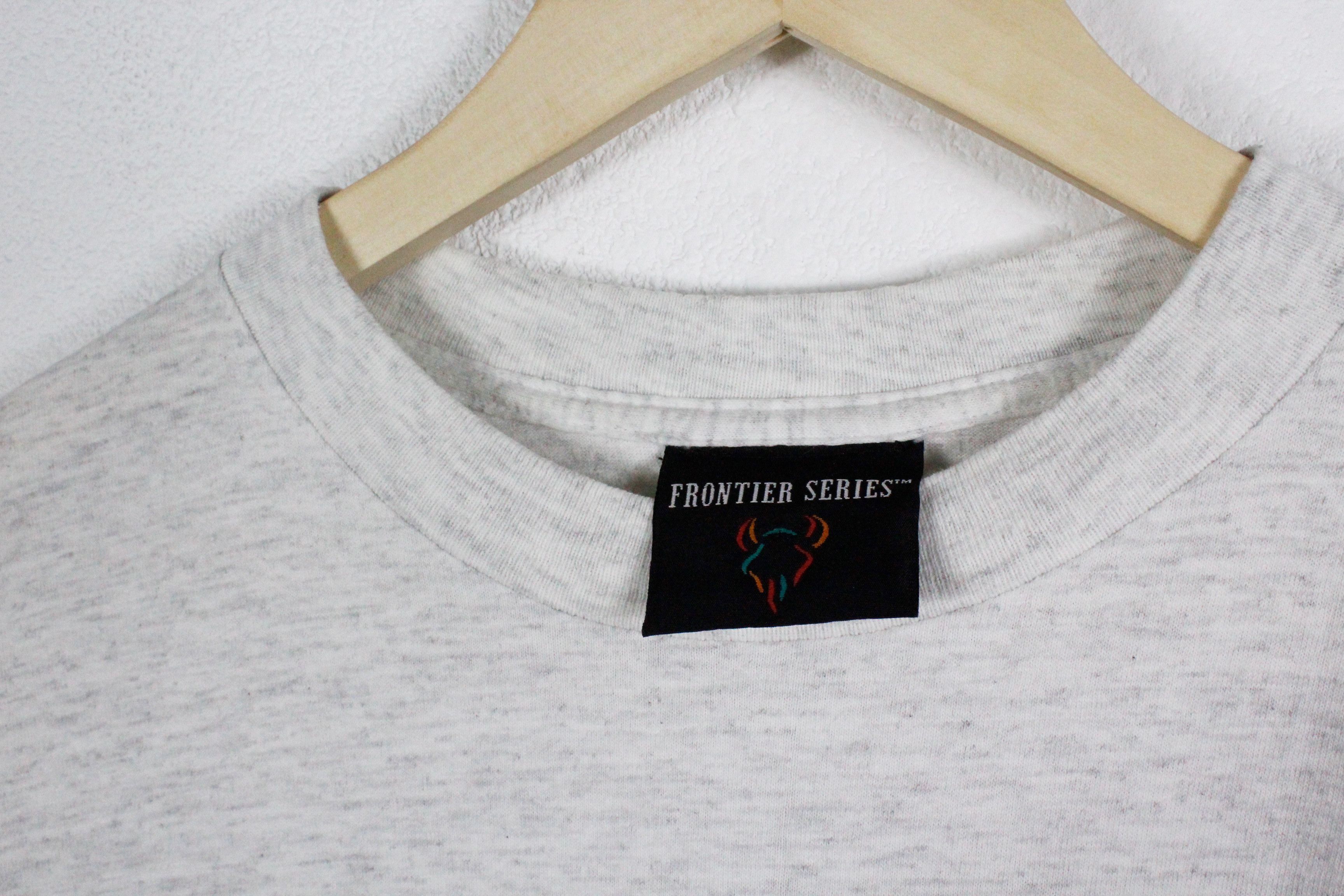 Cowboy Equipment Vintage Frontier Series Wild Wild West Graphic Print Tee Size US L / EU 52-54 / 3 - 3 Thumbnail