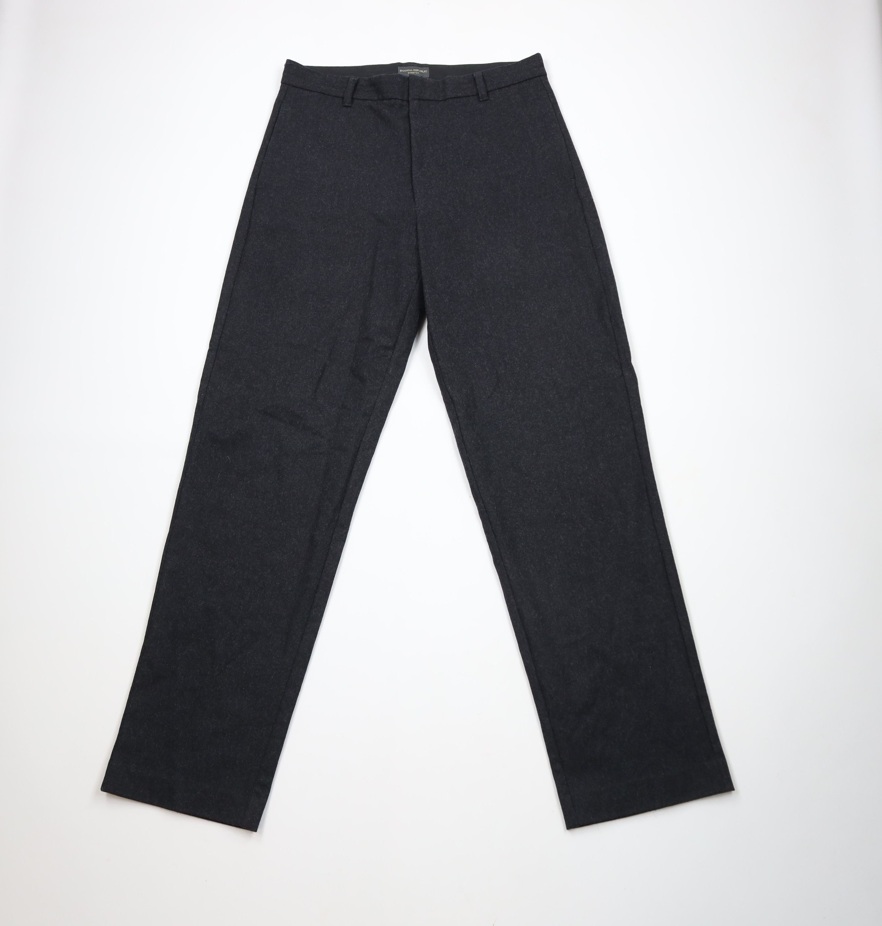 Banana Republic × Vintage Vintage Y2K 2000 Banana Republic Wide Leg Chino Pants Gray Size US 34 / EU 50 - 1 Thumbnail