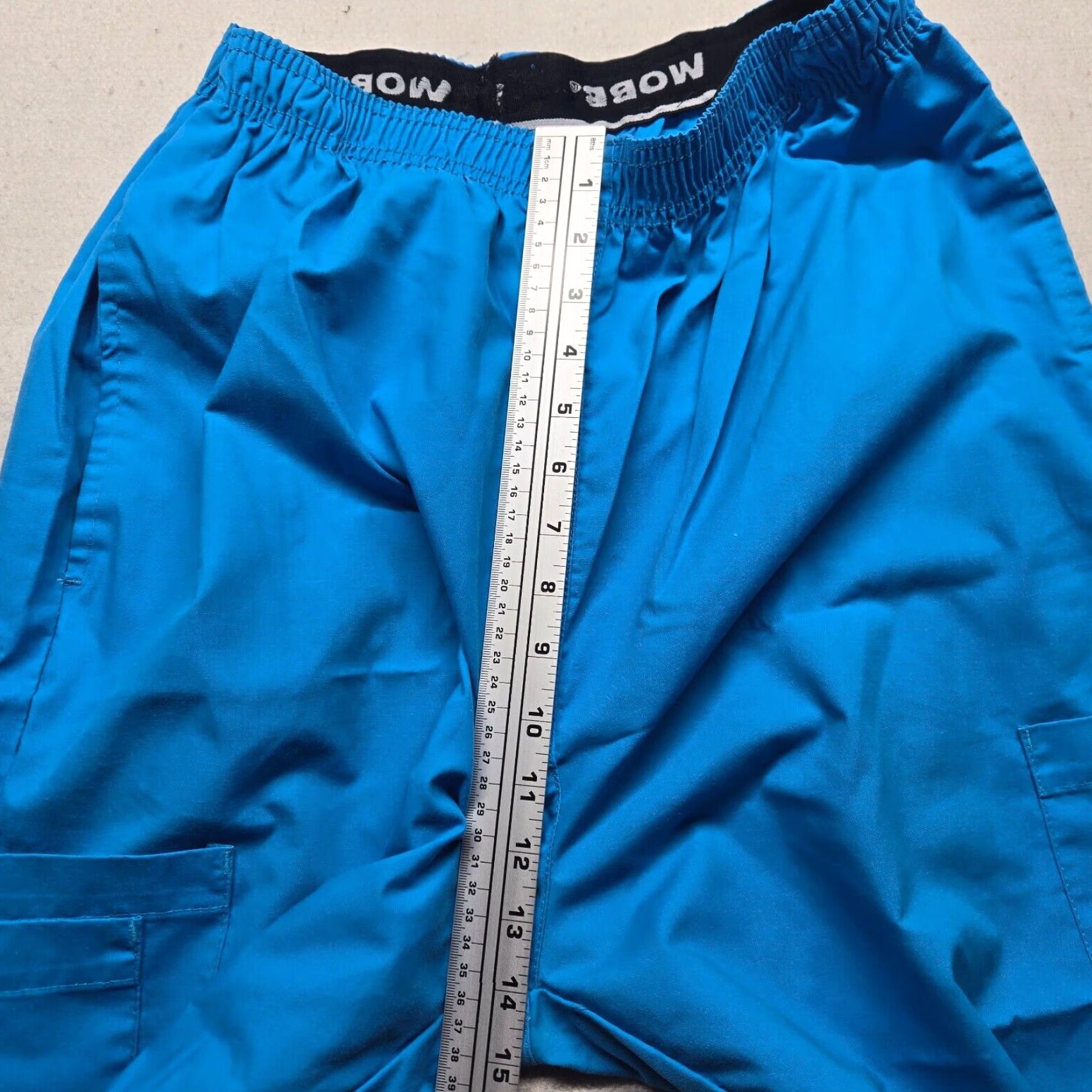Vintage VINTAGE MOBB Medical Scrubs Blue Orchid Cargo Pants Adult Women's XL Tall Size 40" / US 18 - 5 Thumbnail