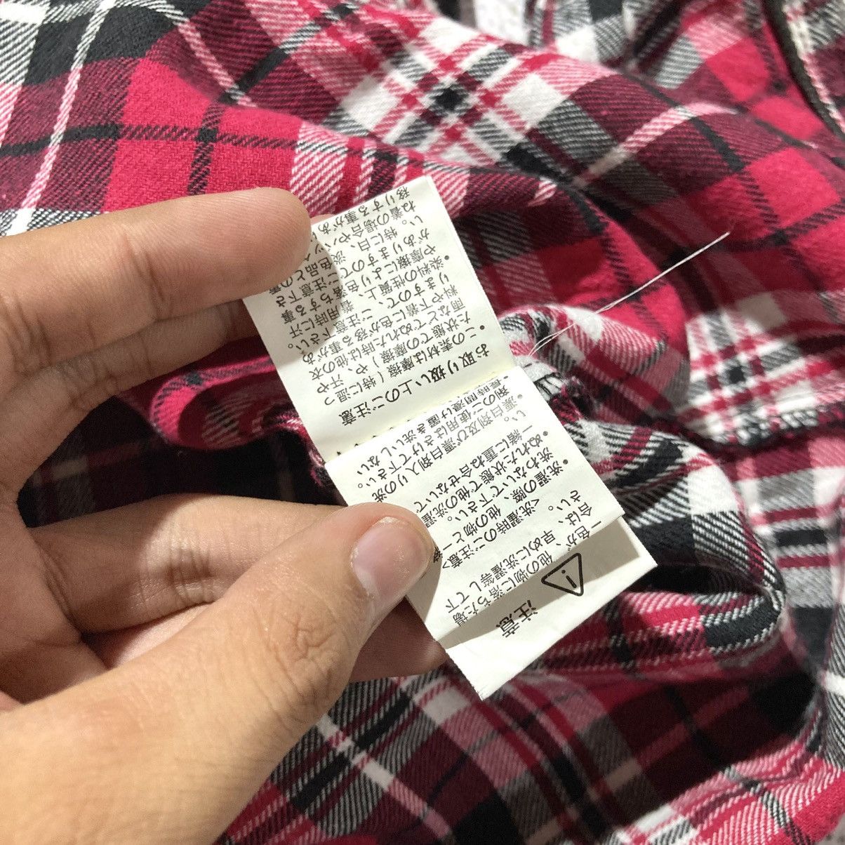 In The Attic 2000s In The Attic Plaid Flanel Button Shirt Punk Lgb Style Size US M / EU 48-50 / 2 - 18 Thumbnail