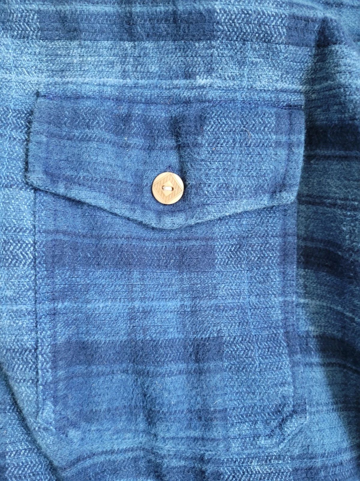 3sixteen 3sixteen overdyed indigo utility shirt - XXL (fits XL) Size US XXL / EU 58 / 5 - 4 Thumbnail