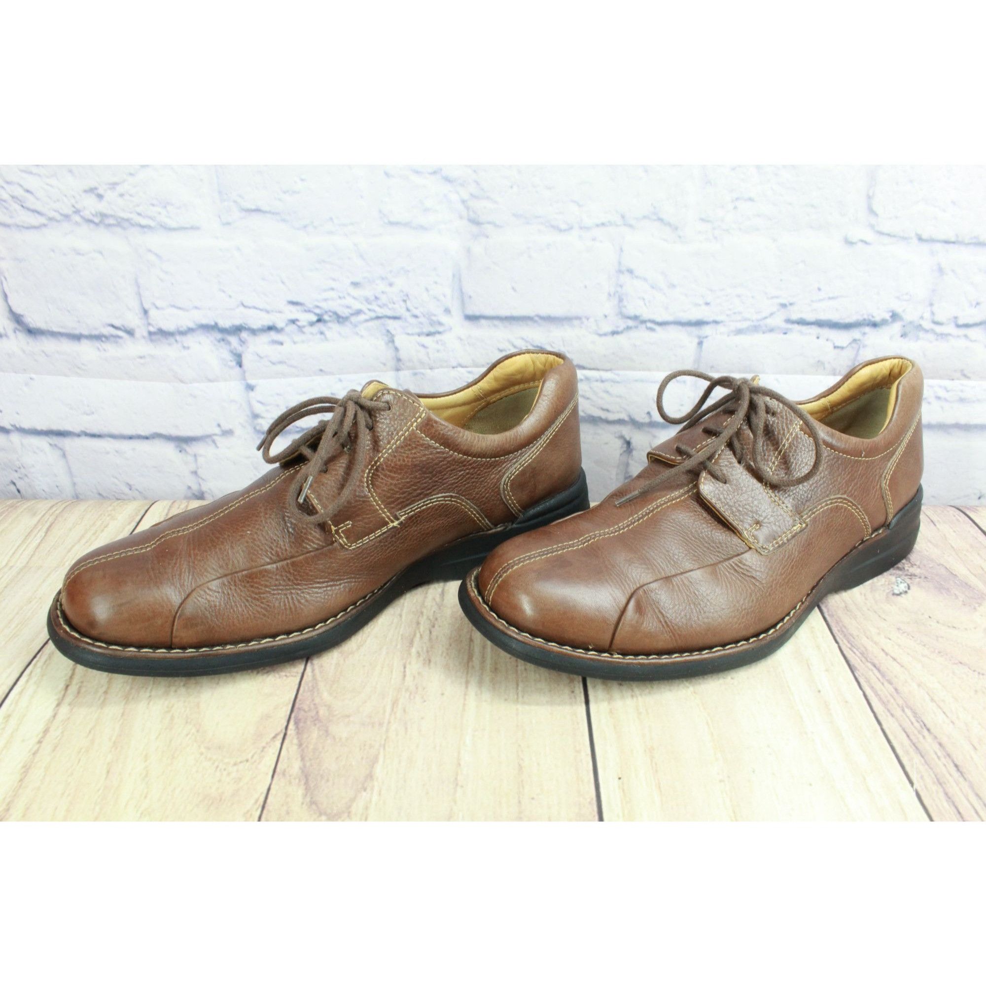 Johnston & Murphy Johnston Murphy Brown Leather Oxford Shoes Men's Size 9 M Size US 9 / EU 42 - 2 Thumbnail