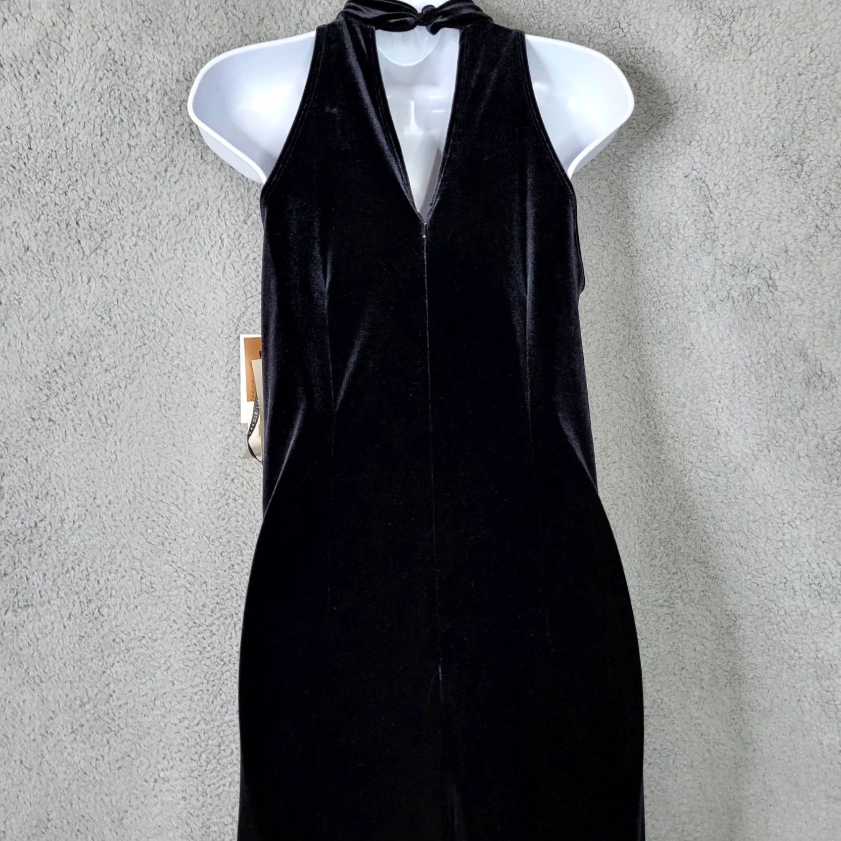Vintage VINTAGE Carole Little Dresses Black Velvet Dress Size 6 NEW Womens A-Line Ball Gown"} Size M / US 6-8 / IT 42-44 - 3 Thumbnail