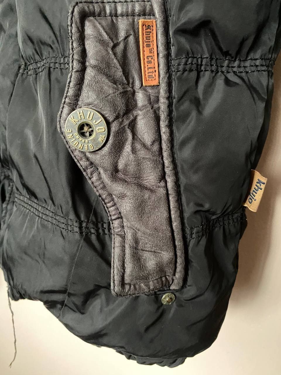 Vintage × khujo 🖤 Vintage Y2K KHUJO Herren Winterjacke Frankfurt Schwarz Size US M / EU 48-50 / 2 - 5 Thumbnail