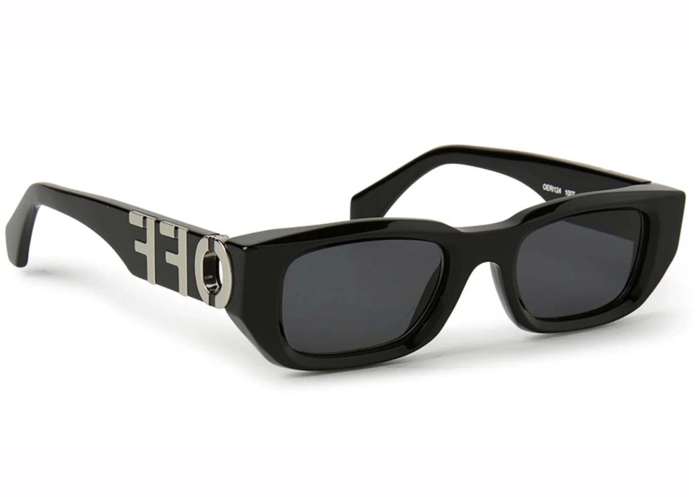 Off-White NEW OFF-WHITE OERI124S24PLA0011007 Fillmore Black Size ONE SIZE - 3 Thumbnail