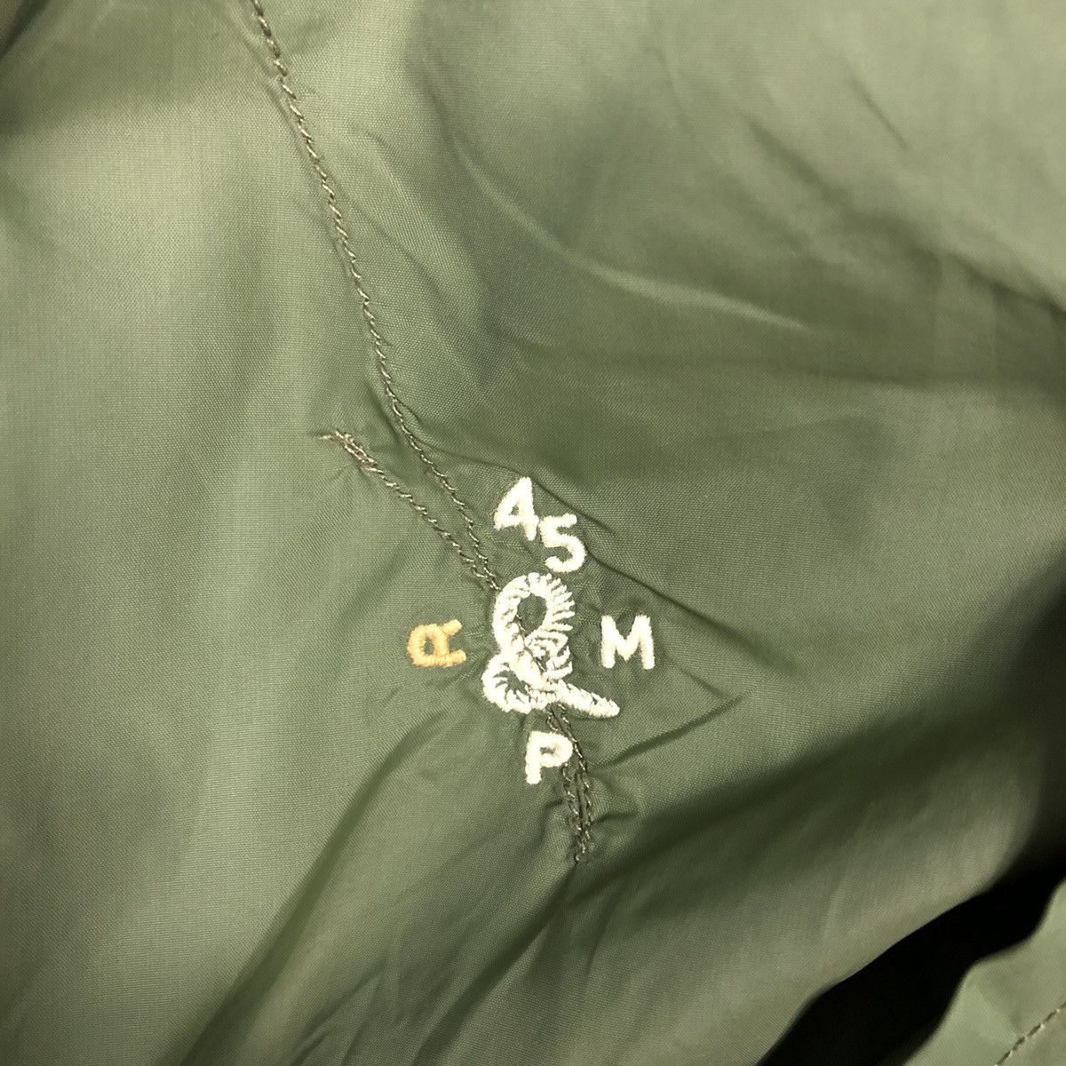 45rpm 📌Military Design Chore Bomber Jacket 45Rpm Made in Japan Size US M / EU 48-50 / 2 - 16 Thumbnail