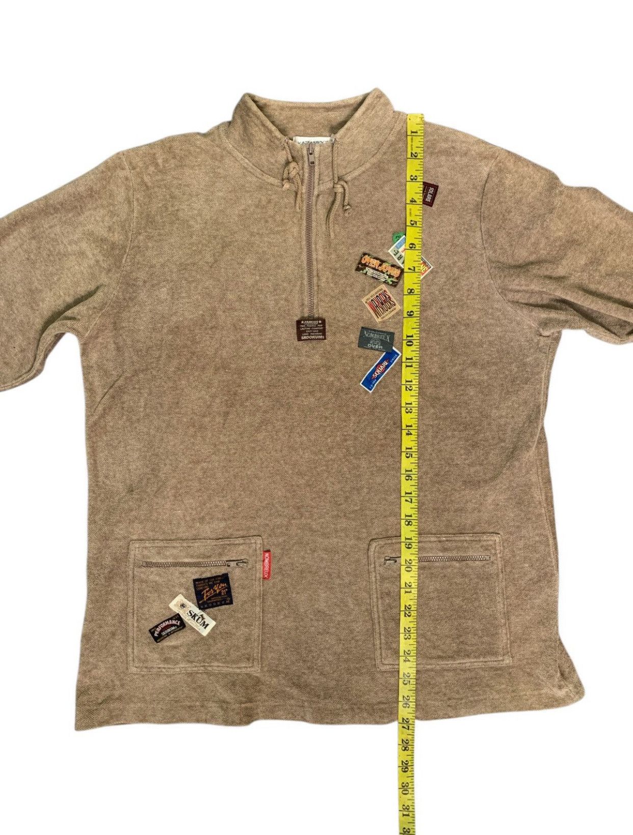Japanese Brand Rare Design Kazamidori By Naicai Half Zipper Sweatshirts Size M / US 6-8 / IT 42-44 - 13 Thumbnail