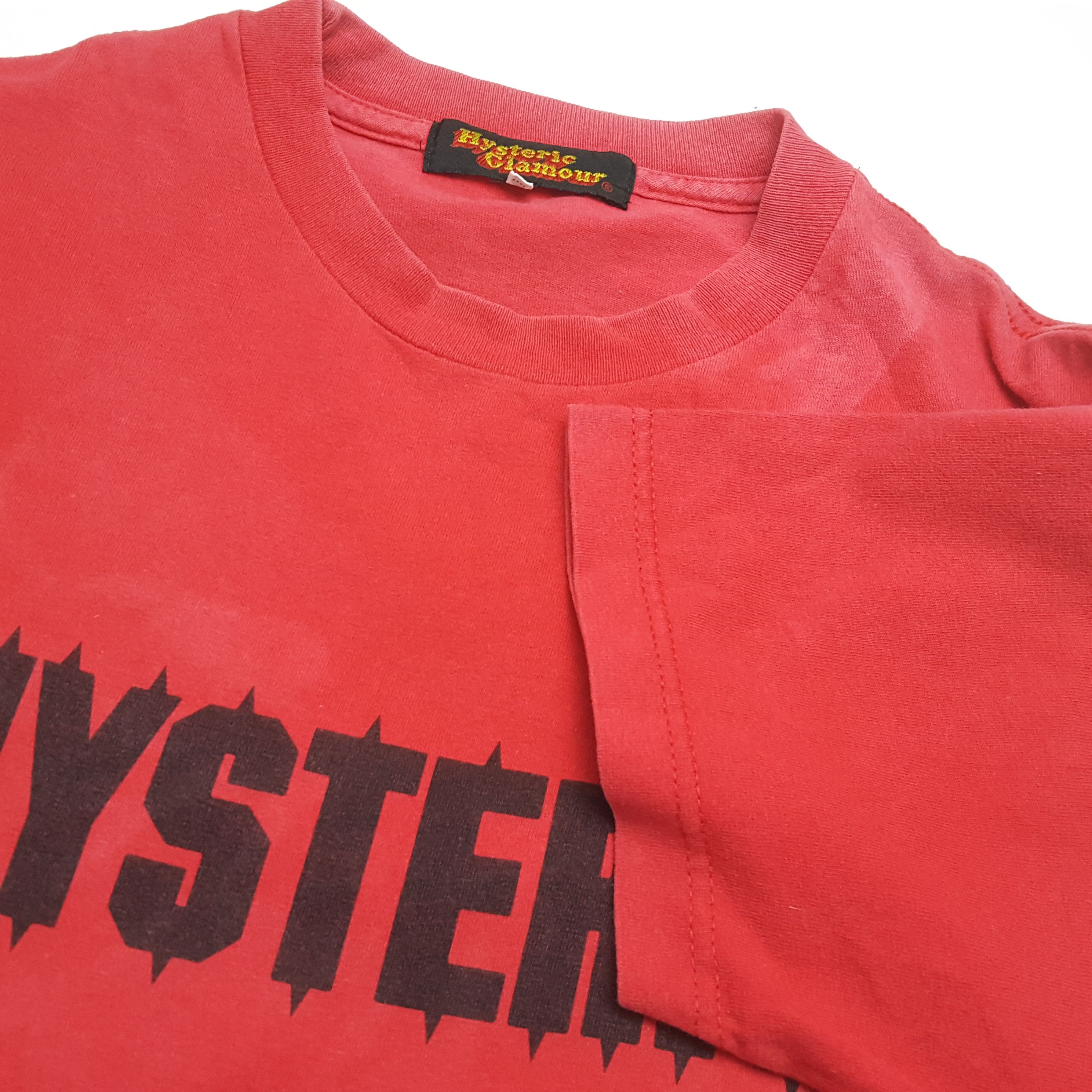 Hysteric Glamour × Japanese Brand × Vintage HYSTERIC GLAMOUR Japanese Brand Streetwear Custom Art Tshirt Size US M / EU 48-50 / 2 - 7 Thumbnail