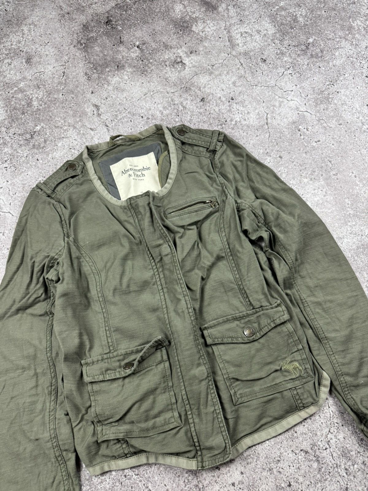 Abercrombie & Fitch Abercrombie & Fitch Fur bomber Jacket If6was9 style vintage Size XS / US 0-2 / IT 36-38 - 2 Thumbnail