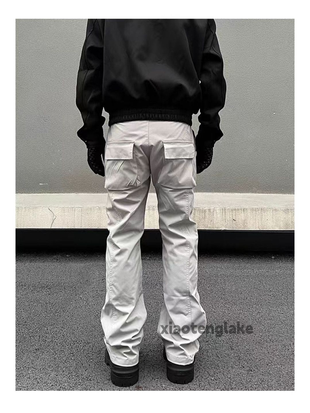 Designer × Japanese Brand × Vintage utility patchwork outdoor punk grunge bootcut pants Size US 32 / EU 48 - 3 Thumbnail