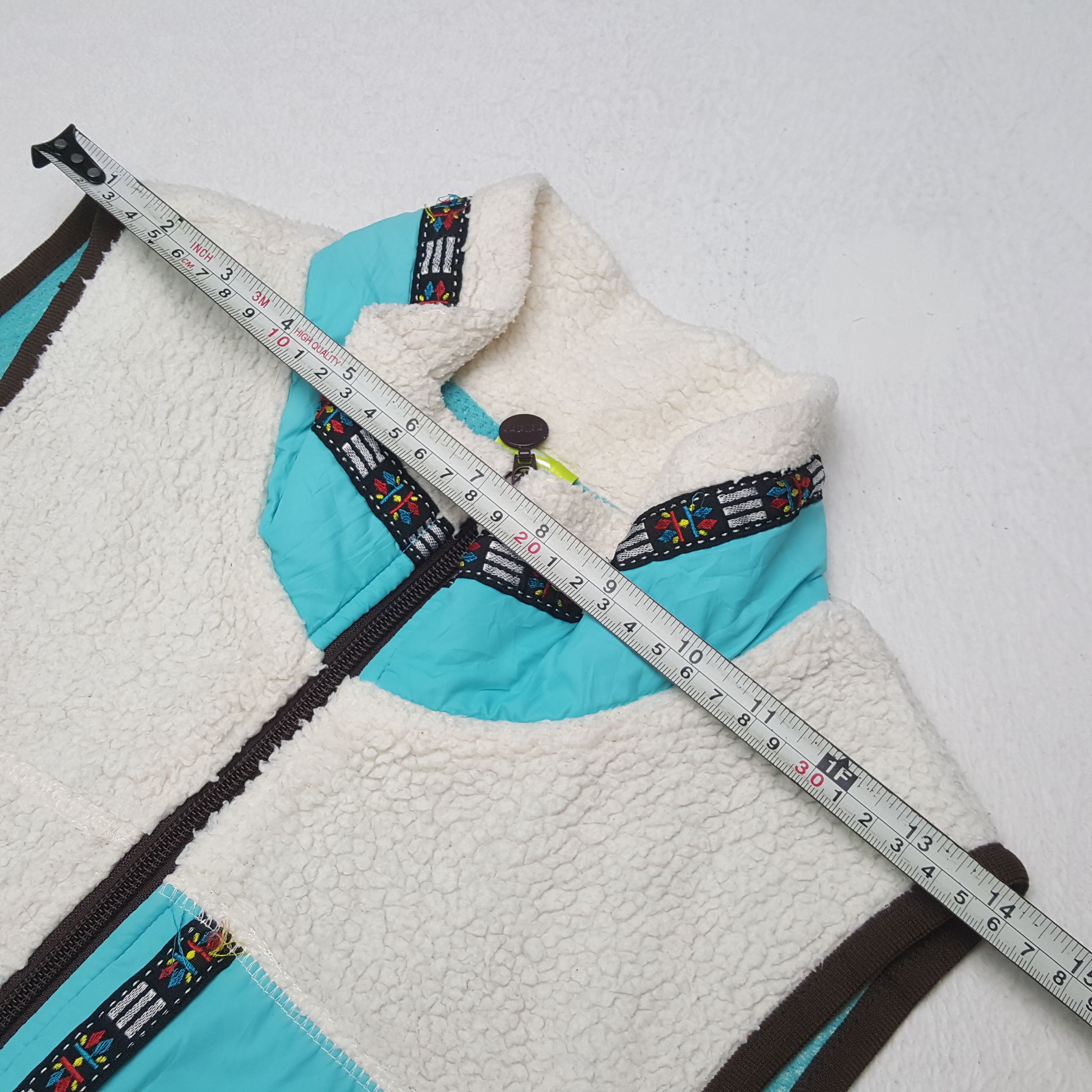 Adidas × Vintage Adidas X Custom Yohji Yamamoto Art Sherpa Vest c282n26 Size US XS / EU 42 / 0 - 9 Thumbnail