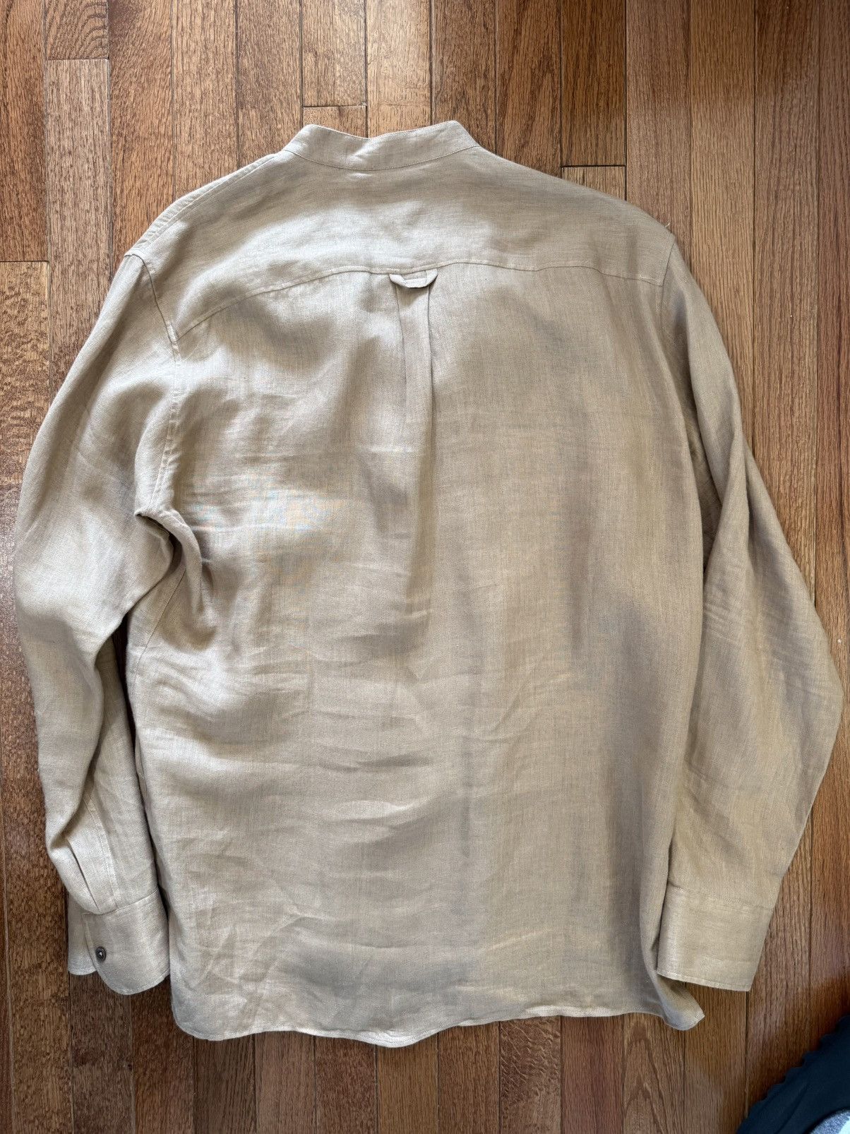 PT Torino PT Torino Men's Line Button-Down Band Collar - 40/Medium Size US M / EU 48-50 / 2 - 3 Thumbnail
