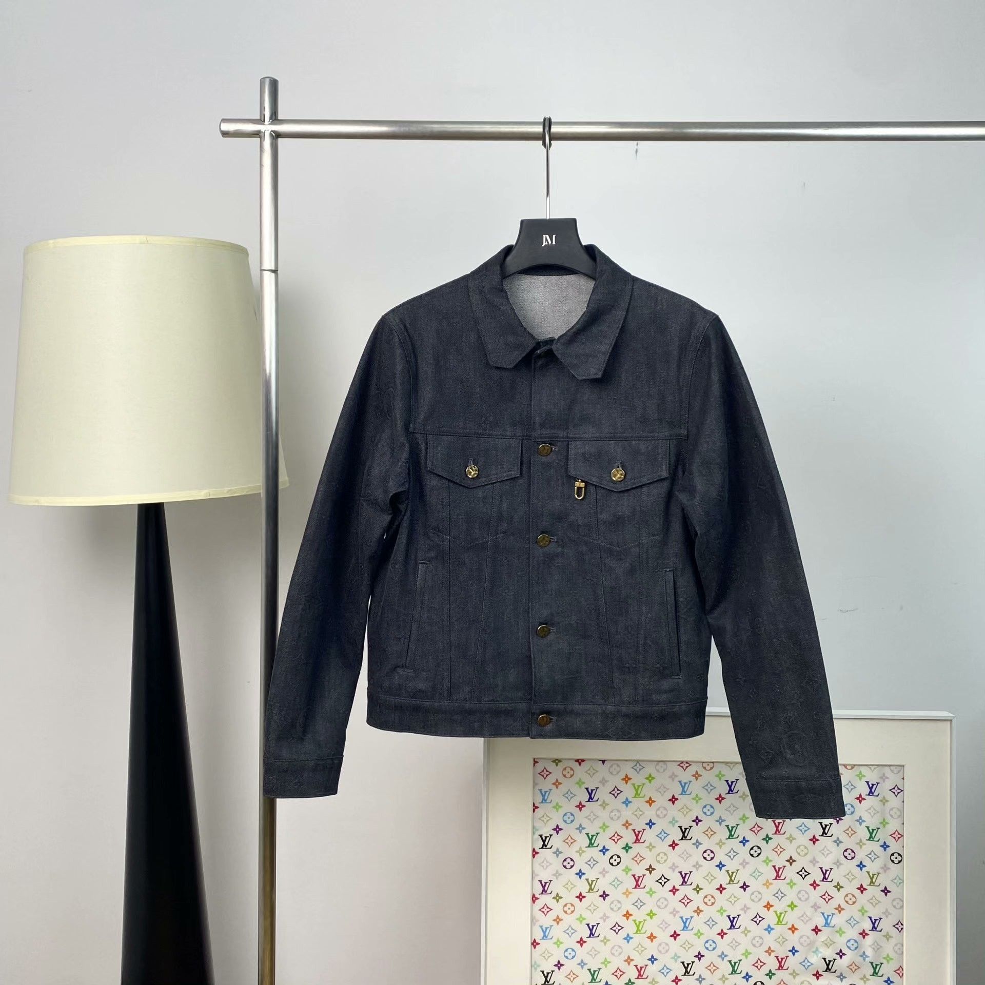 Louis Vuitton Louis Vuitton Denim Printed Light Jacket m Men Size US M / EU 48-50 / 2 - 1 Thumbnail