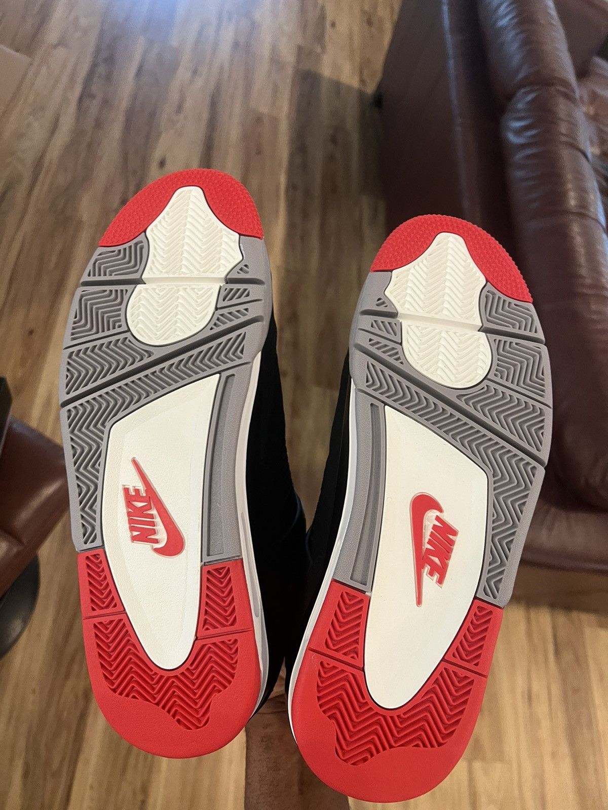 Jordan Brand Air Jordan 4 Bred 2019 Size US 10.5 / EU 43-44 - 5 Thumbnail