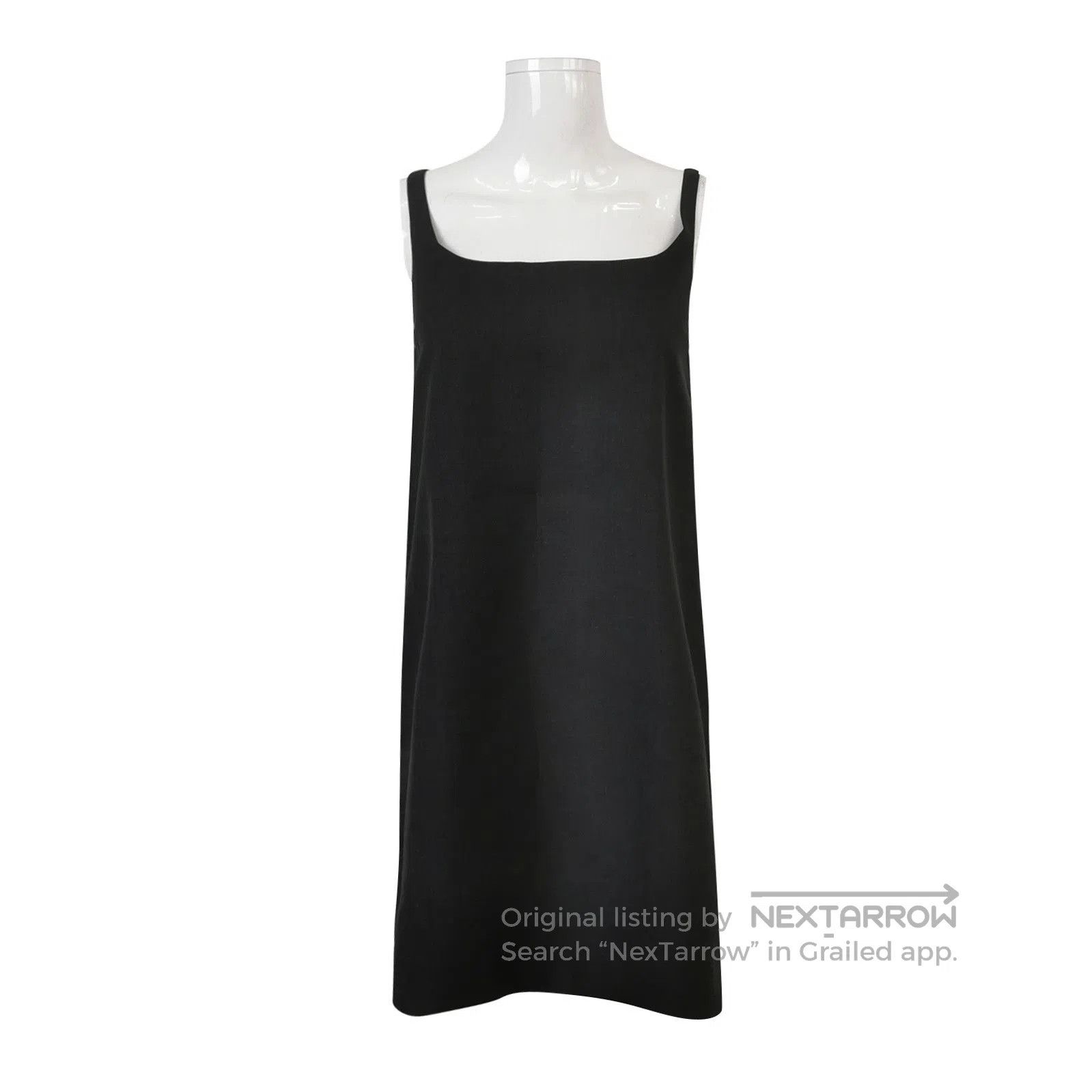 Prada Prada Wool Solid Color Slip Dress . Size S / US 4 / IT 40 - 1 Thumbnail