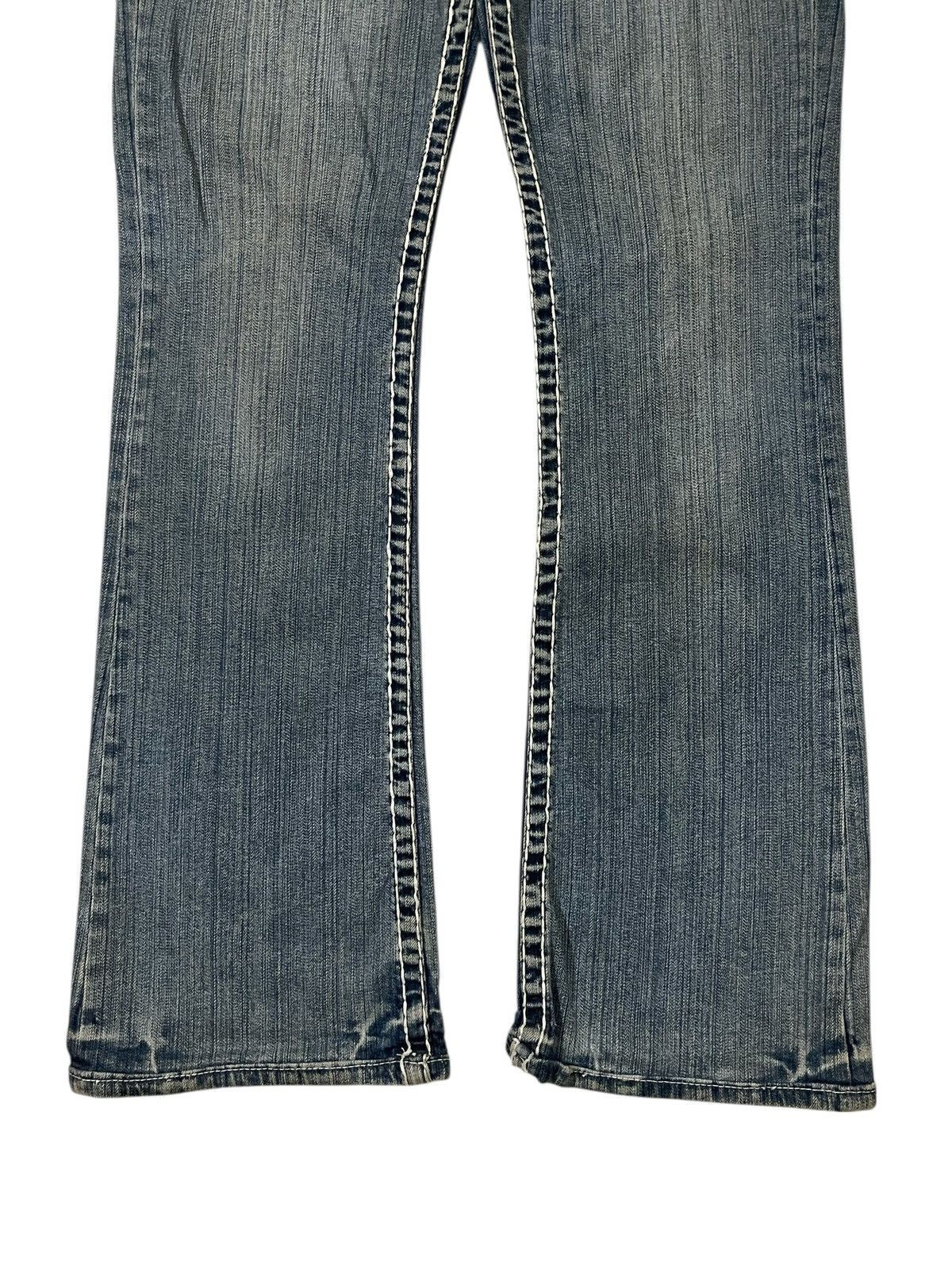 Beauty Beast LA IDOL USA Flared Low Rise Jeans Denim Size US 30 / EU 46 - 3 Thumbnail