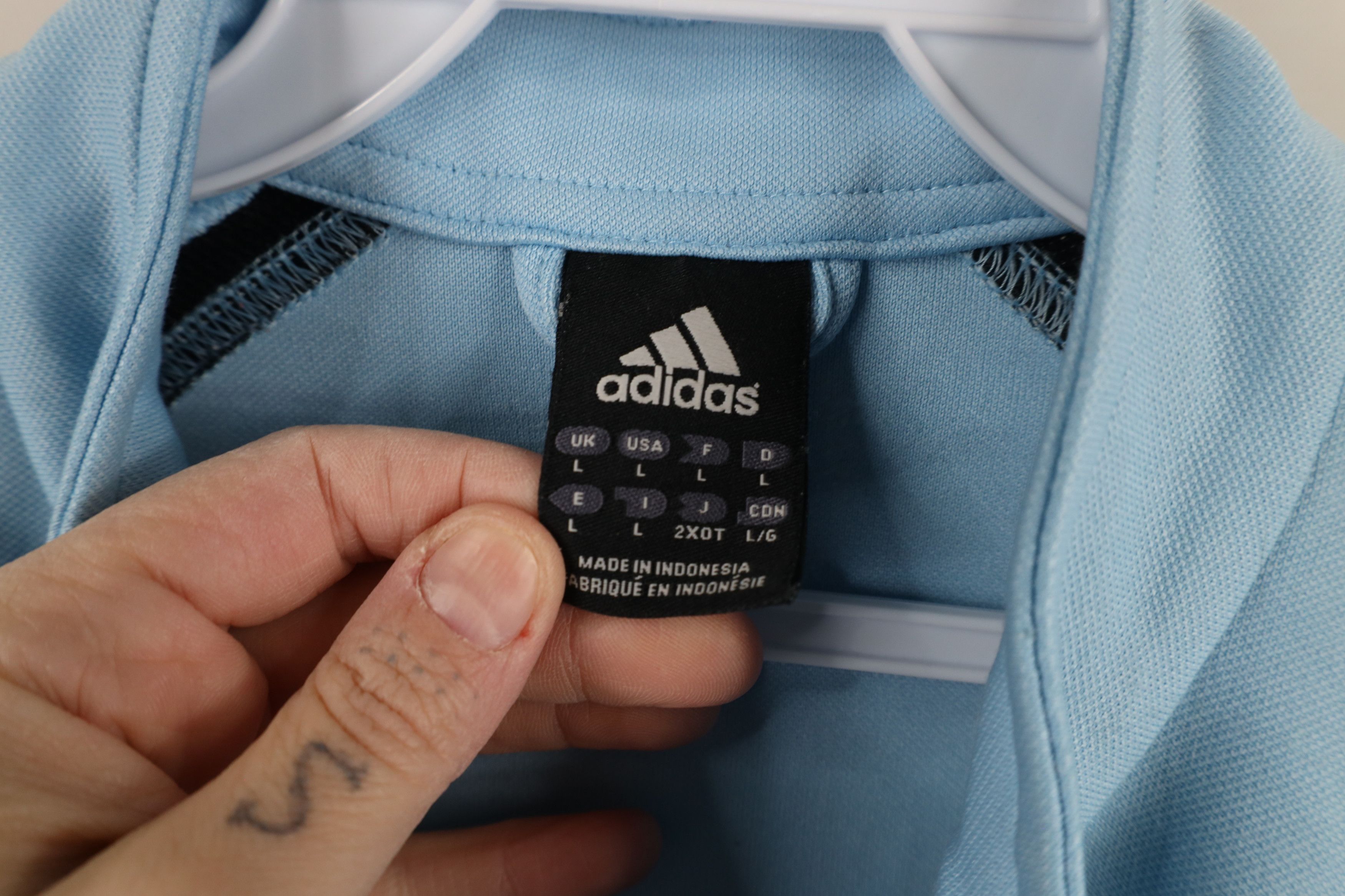 Adidas × Vintage Vintage 90s Y2K Adidas Out Center Logo Pullover Jacket Size US L / EU 52-54 / 3 - 12 Thumbnail