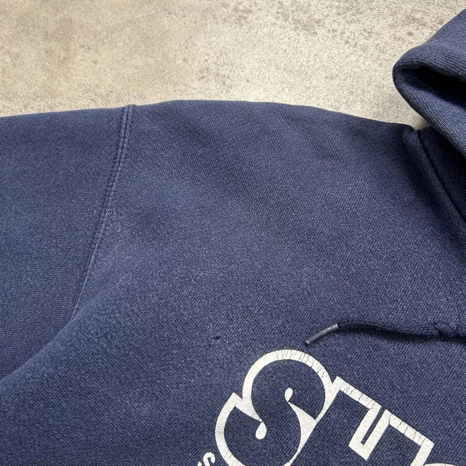 Shorty's Skateboards × Vintage SHORTY'S SKATEBOARDS LOGO SWEATSHIRT HOODIE NAVY BLUE SIZE M Size US M / EU 48-50 / 2 - 6 Thumbnail