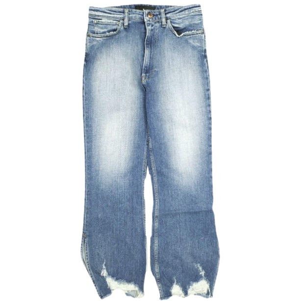 Other Other 3×1 EMPIRE CROP FLARE Cotton Denim Pants Denim Jeans 23030587002510 DUTY FREE for USA Size ONE SIZE - 1 Thumbnail
