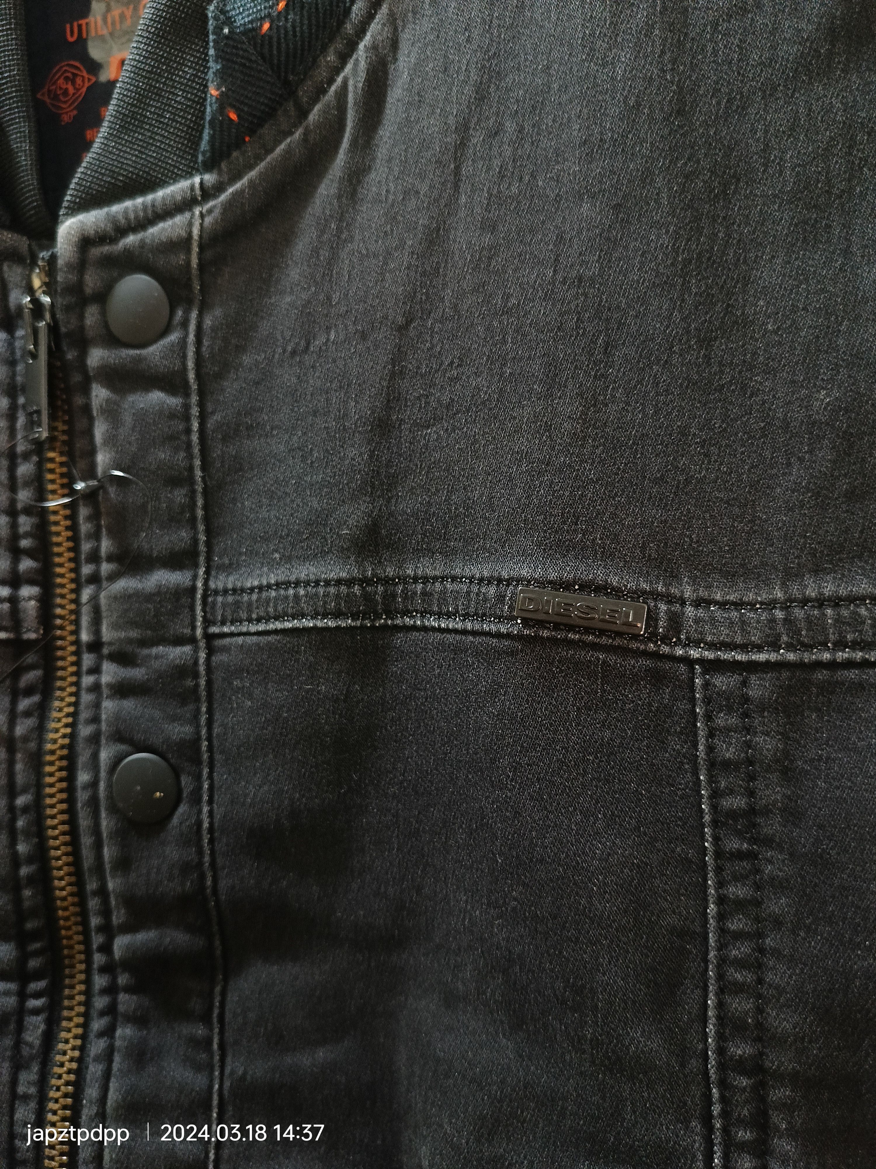 Diesel Diesel jogger denim two color jacket Size M / US 6-8 / IT 42-44 - 2 Thumbnail
