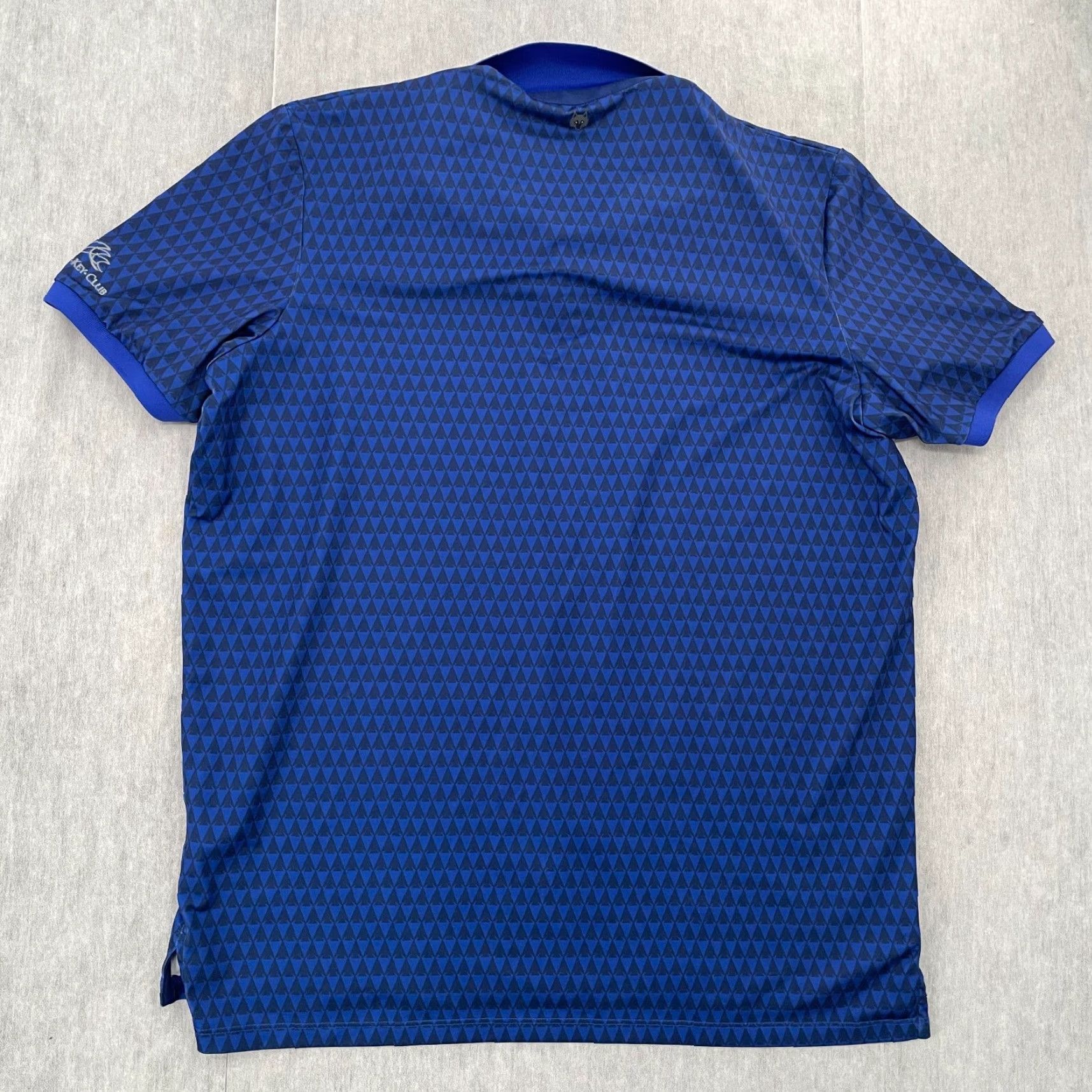 Vintage Greyson Shirt Adult Large Polo Blue Logo Wolf Golf Mens L Longboat Key Club Blue Polo Shirt Greyson Logo Wolf Golf Mens L Size US L / EU 52-54 / 3 - 2 Thumbnail