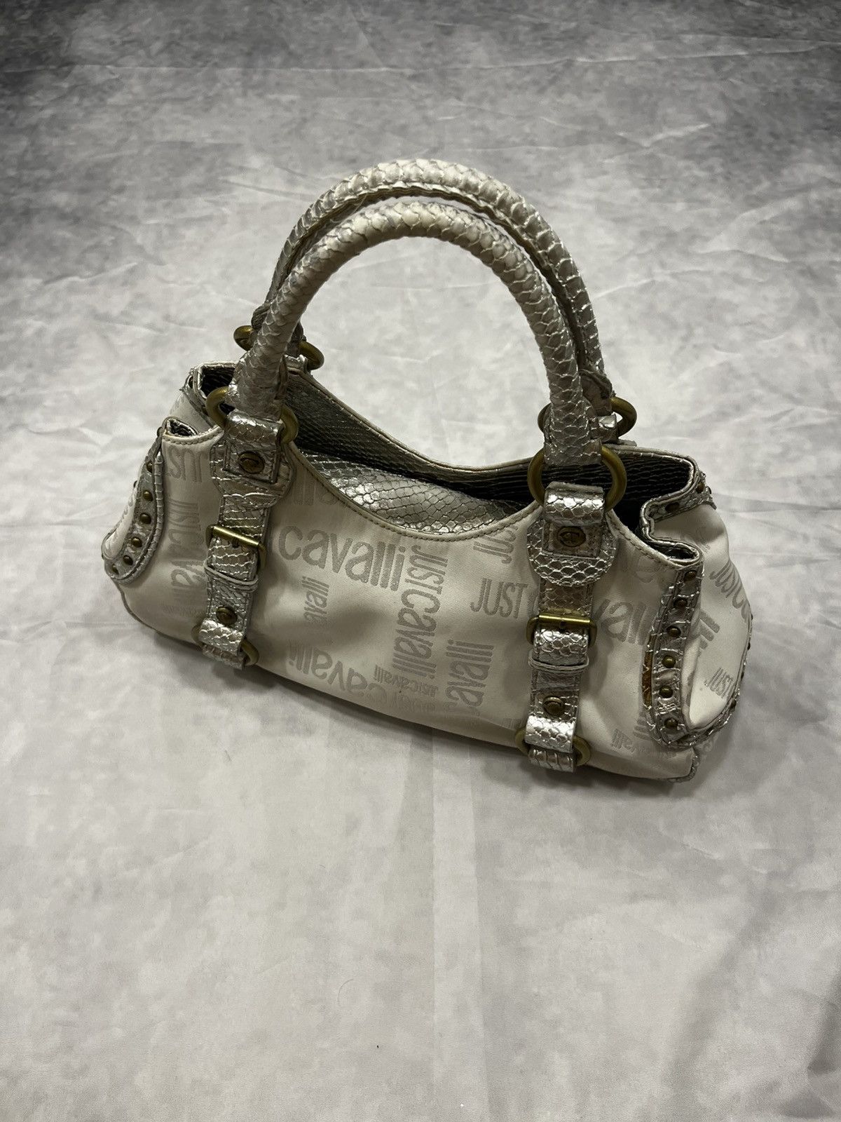 Just Cavalli Just Cavalli Vintage Y2K Overprinted Bag Size ONE SIZE - 1 Thumbnail