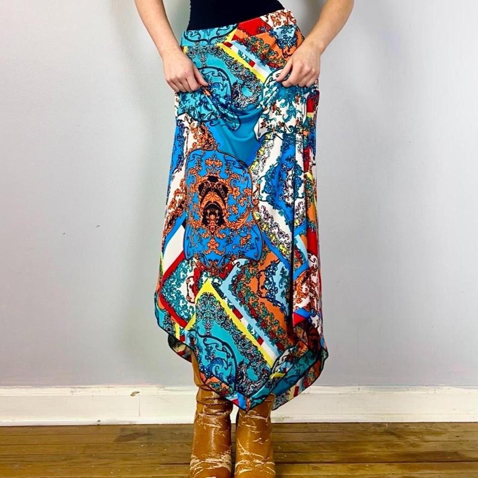 Other vibrant psychedelic maxi skirt Size 30" / US 8 / IT 44 - 1 Thumbnail